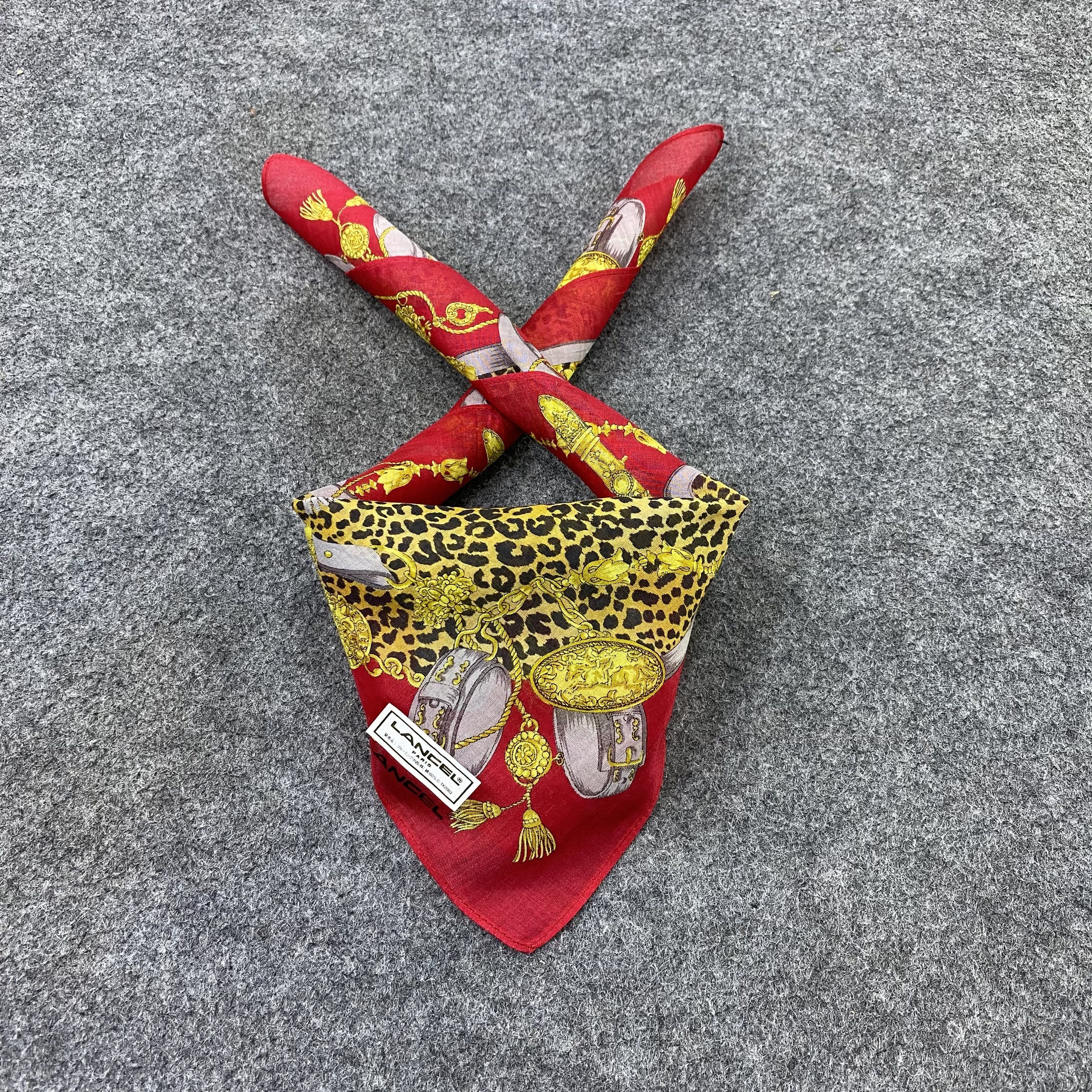 Lancel Lancel Handkerchief Neckerchief Bandana-B1976 Size ONE SIZE - 2 Thumbnail
