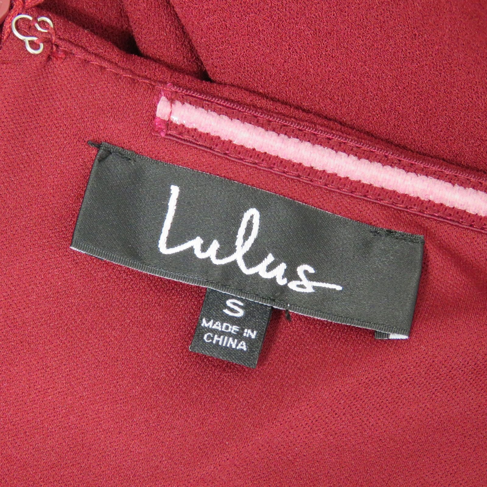 Other Lulus Lynne Burgundy Off-the-Shoulder Maxi Dress Formal Sm Size S / US 4 / IT 40 - 9 Thumbnail