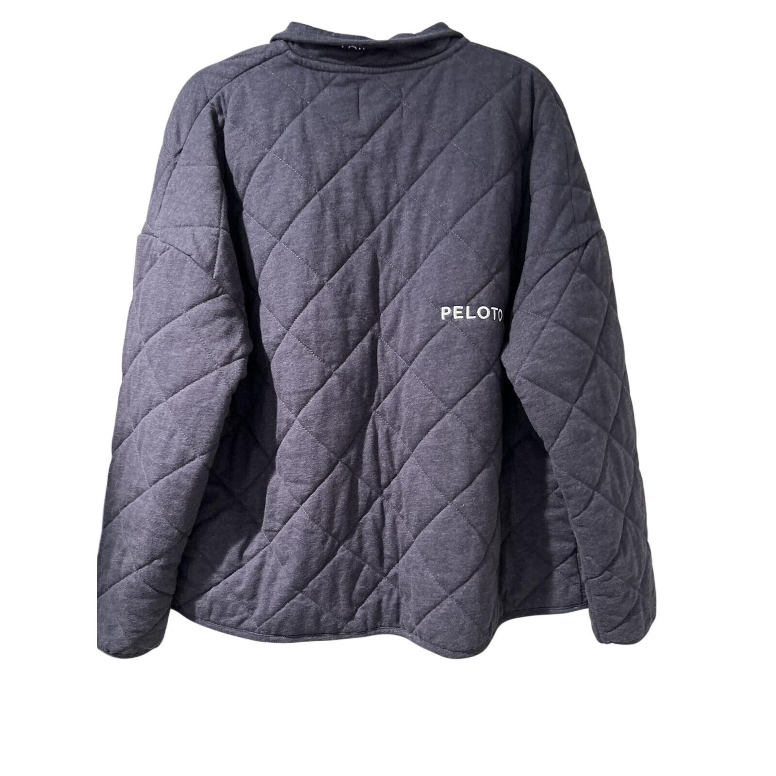 Peloton Peloton Guilted Jacket gray Size XL Cotton Blend A001509 Size XL / US 12-14 / IT 48-50 - 7 Thumbnail