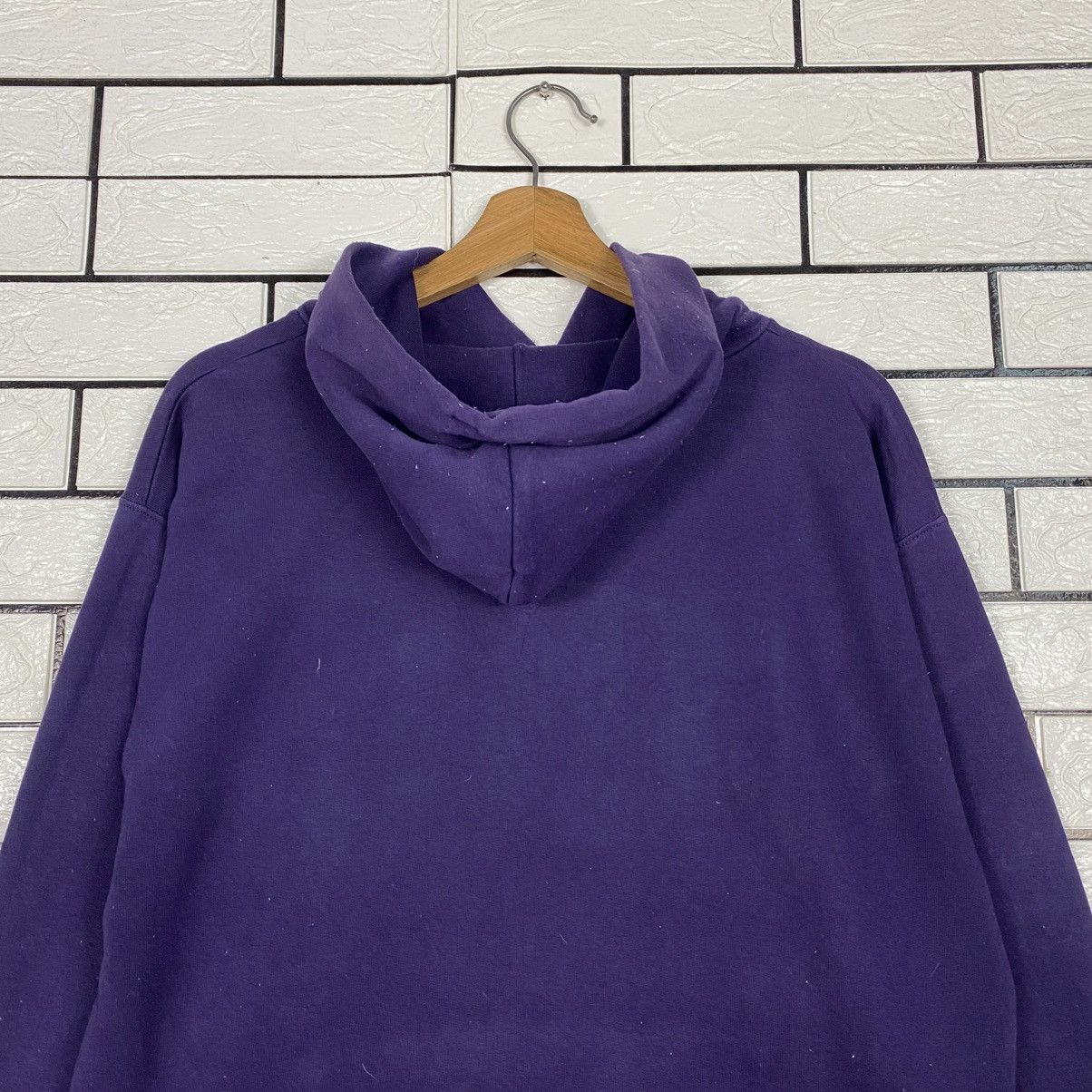 Japanese Brand Vintage Hoodie Champion JMU Big Logo Embroidery Size US M / EU 48-50 / 2 - 10 Thumbnail
