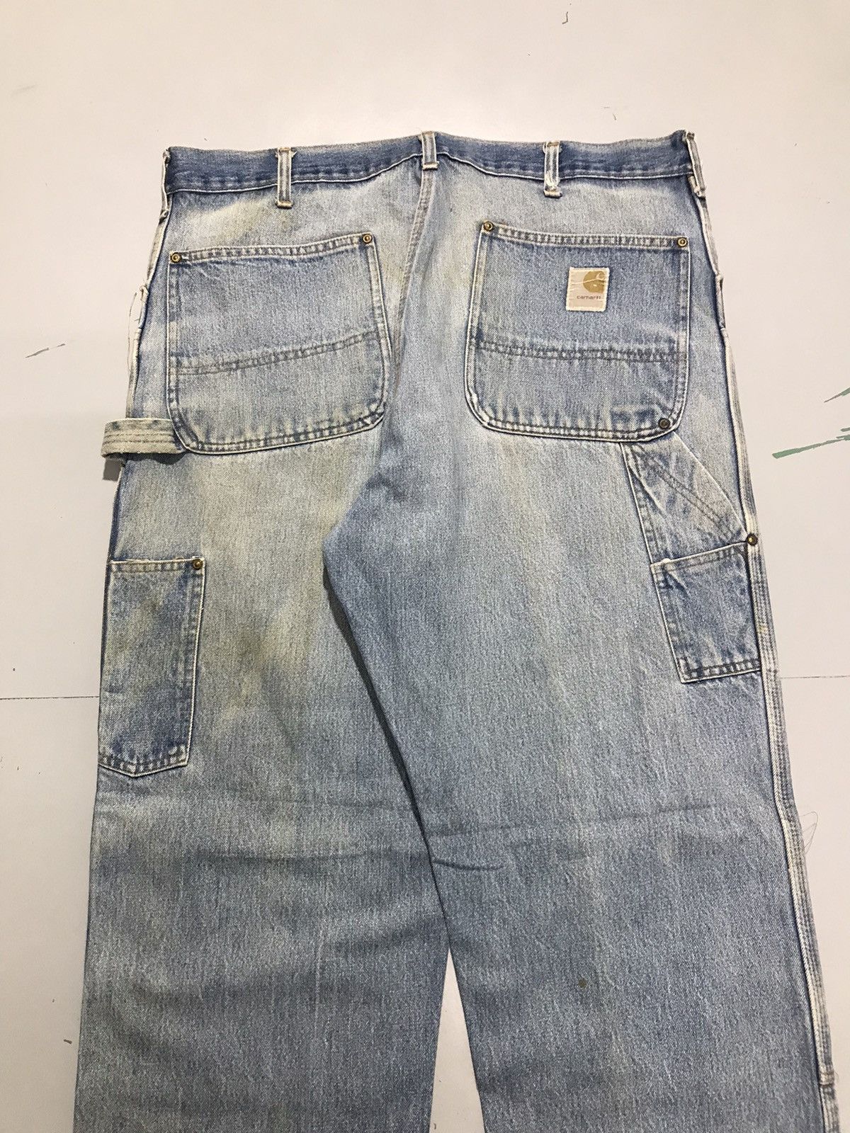 Carhartt Vintage Carhartt double knee dusty workwear Size US 40 / EU 56 - 9 Thumbnail