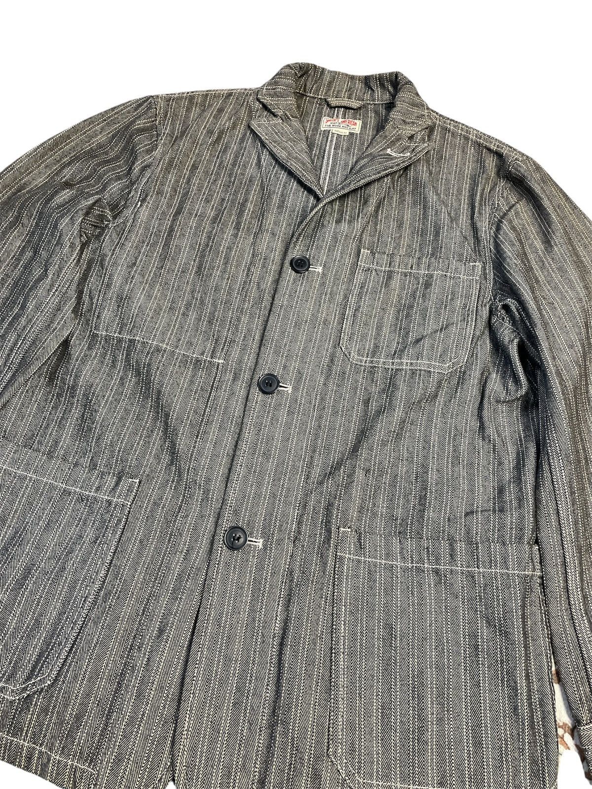 Smith's American Smiths American Stripe Chore Jacket Size US M / EU 48-50 / 2 - 2 Thumbnail