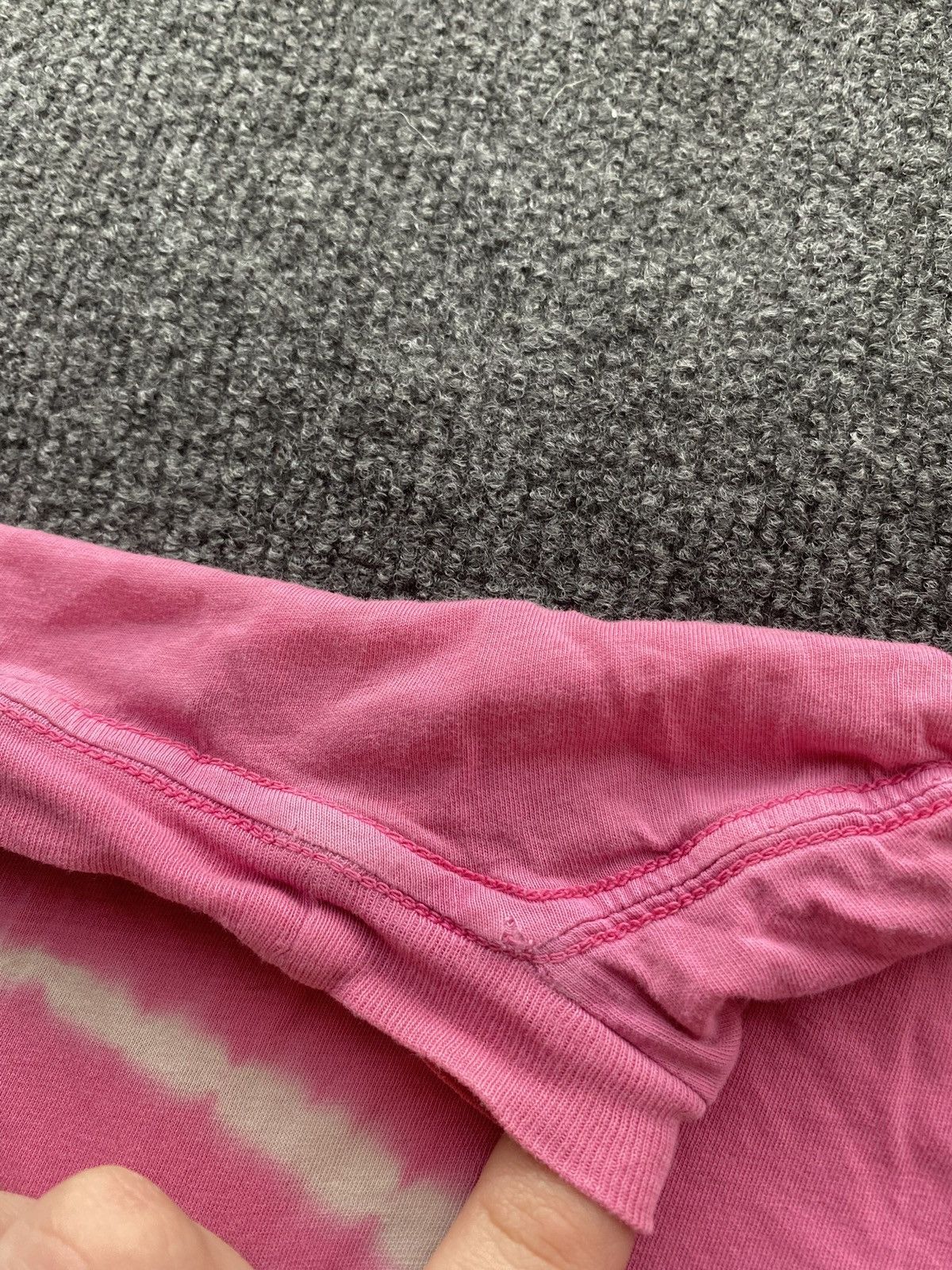 Diesel 🔥Opium Punk Diesel Pink Circle Logo Faded goth emo tee L Size US L / EU 52-54 / 3 - 11 Thumbnail