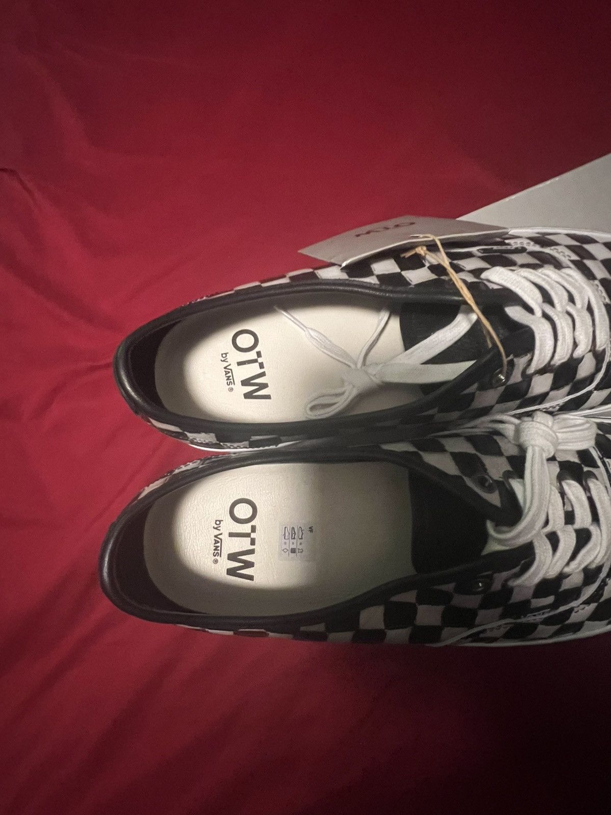 Vans OTW Leather Checkerboard Authentic 44 Vibram Size US 12 / EU 45 - 7 Thumbnail