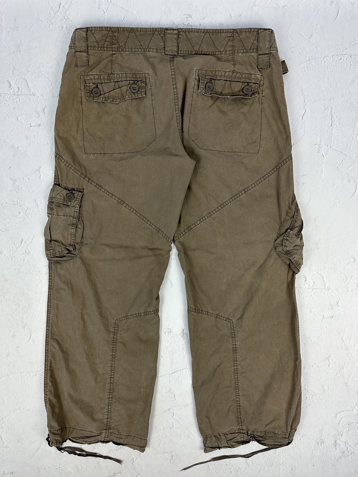 Vintage Y2K Vintage Cargo Pants Size 36" / US 14 / IT 50 - 7 Thumbnail