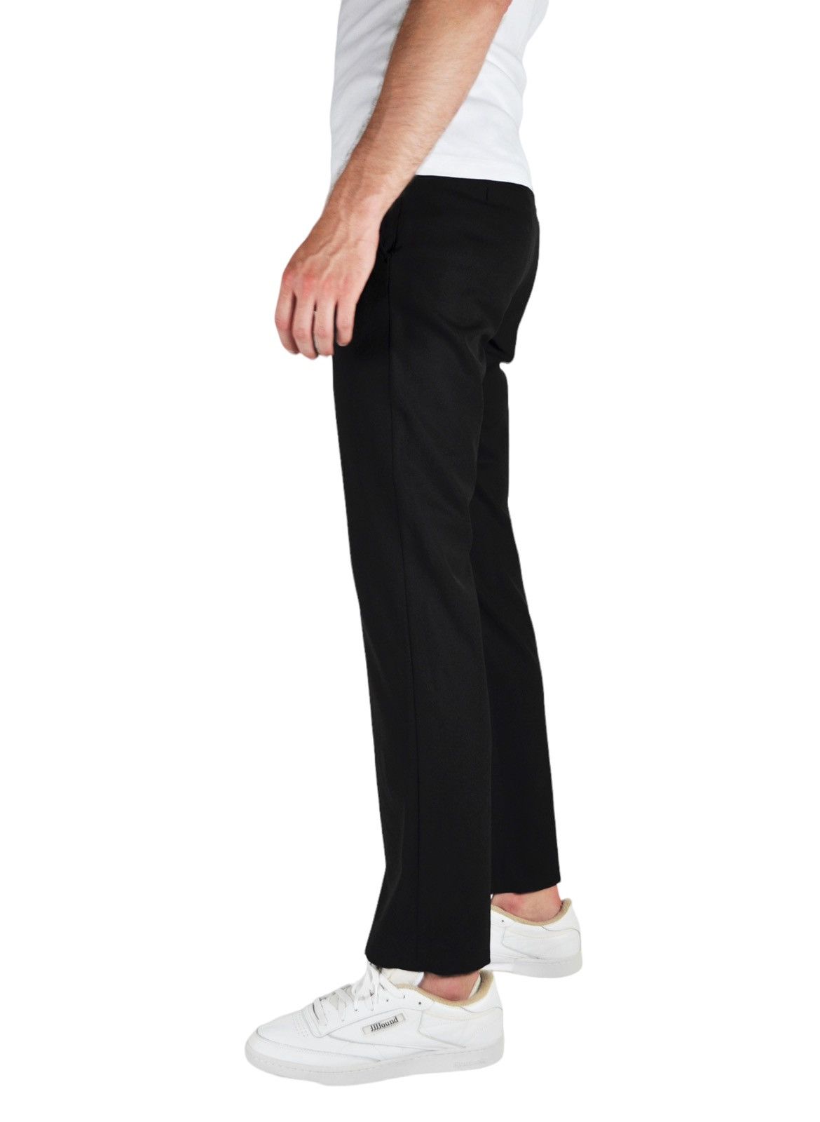 Burberry Burberry Satin Wool Straight Fit Trousers Size US 34 / EU 50 - 4 Thumbnail