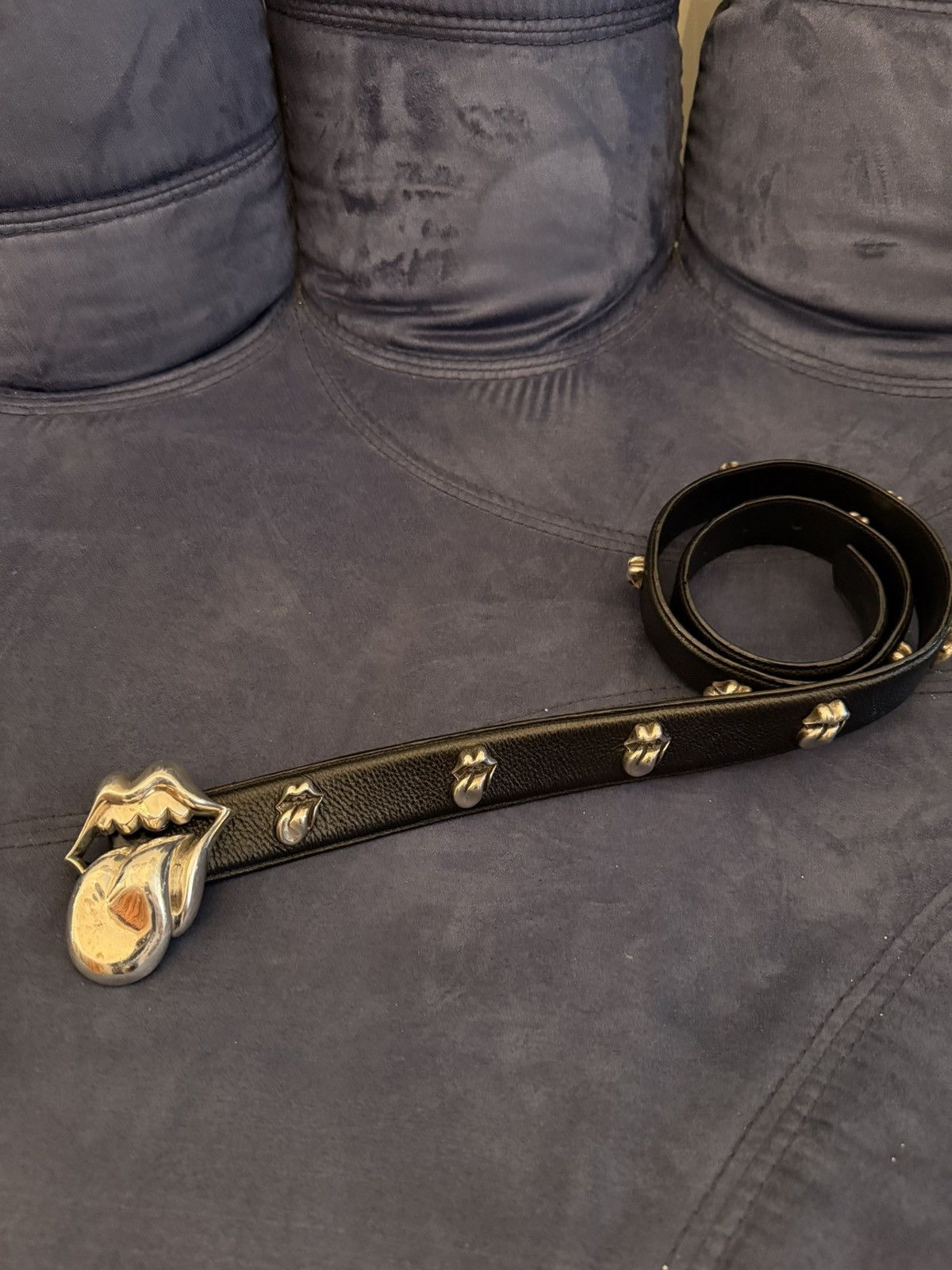 Chrome Hearts Rolling Stones Belt