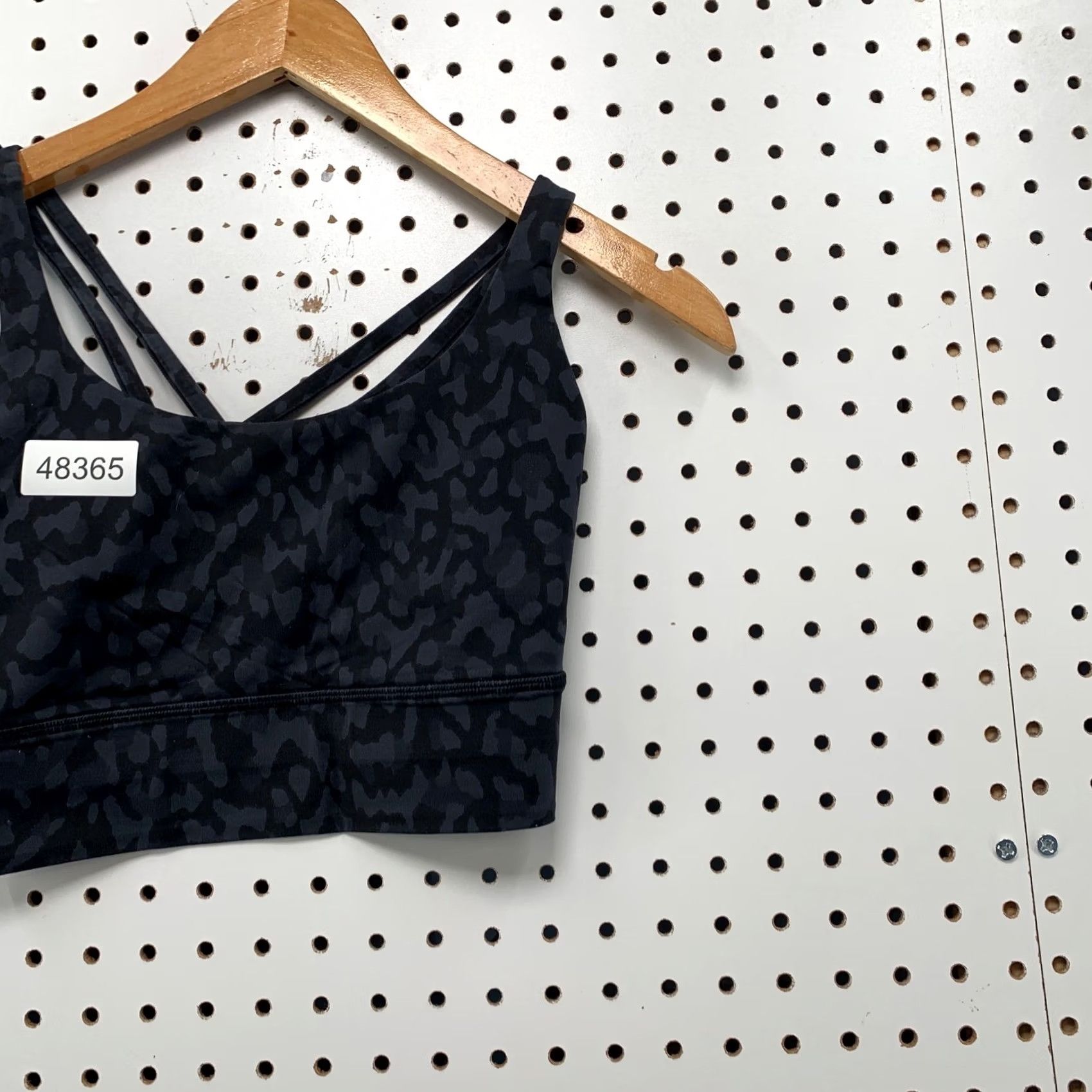 Lululemon Lululemon Free To Be Serene Bra Long Line Wild Thing Camo Deep Coal Multicolor Multicolor Camouflage Sports Bra Womens S Size ONE SIZE - 3 Thumbnail