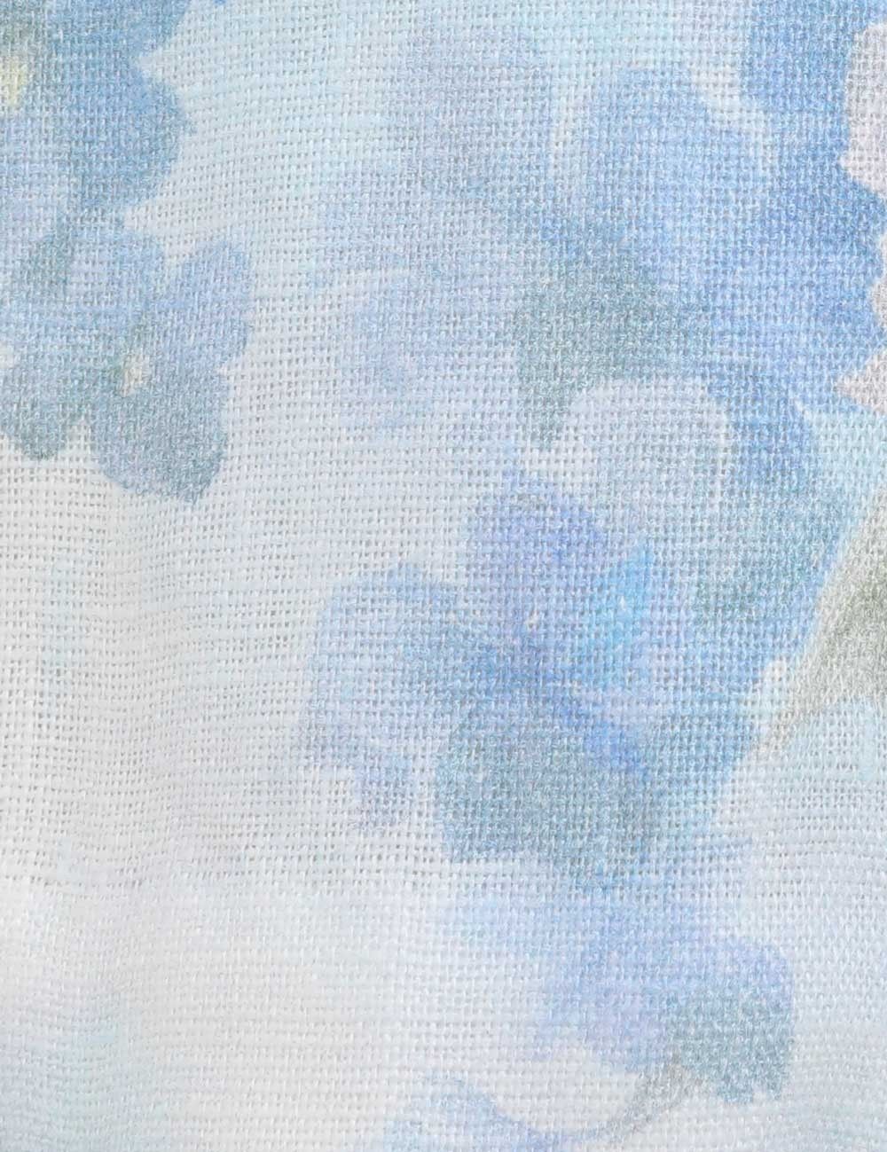 Zimmermann oc11z0925 Crush Scalloped Shift Dress in Blue Size S / US 4 / IT 40 - 6 Thumbnail