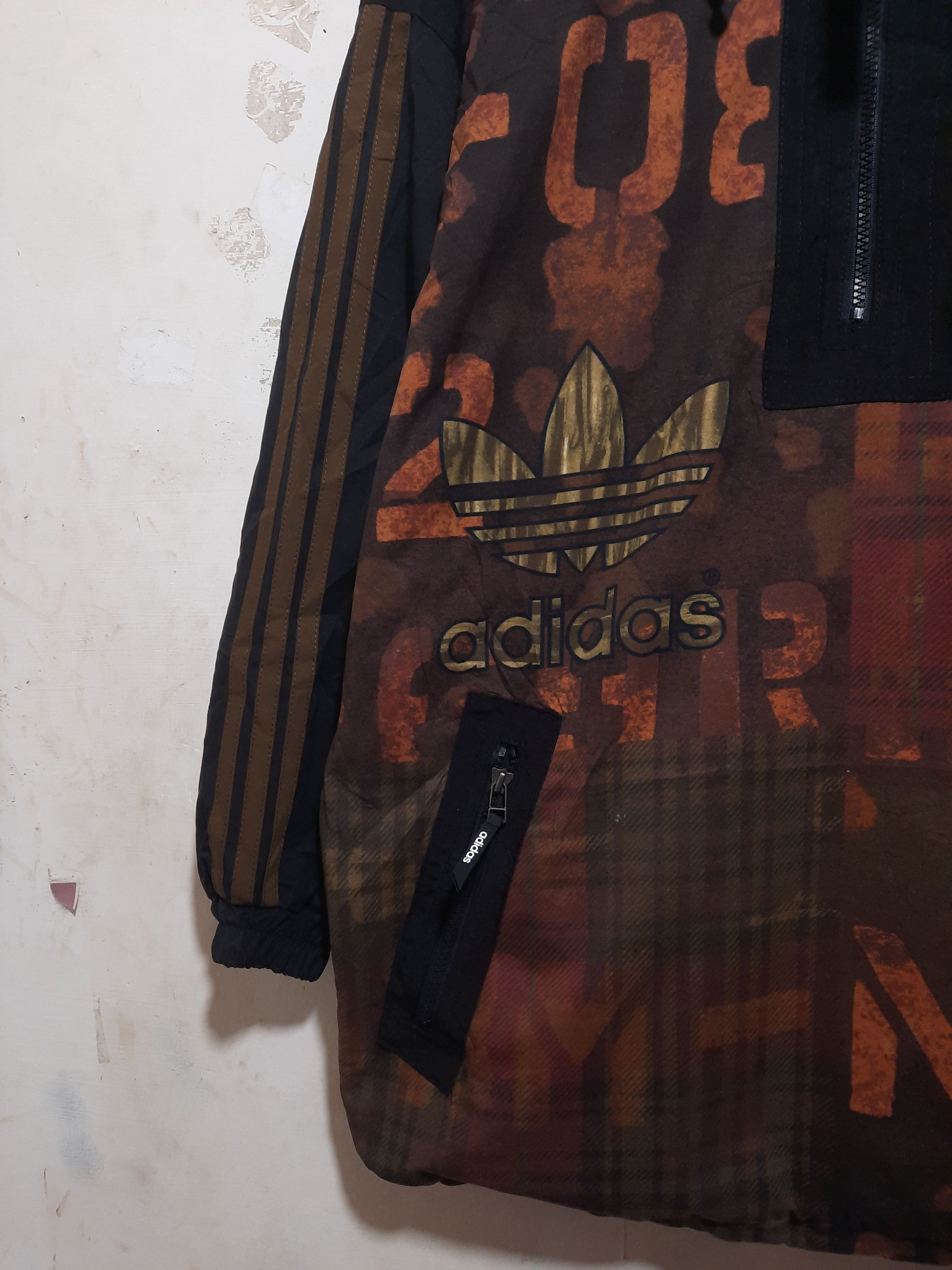 Adidas Vintage 80s Adidas by Descente Halfzip Ski Jacket Size US S / EU 44-46 / 1 - 7 Thumbnail