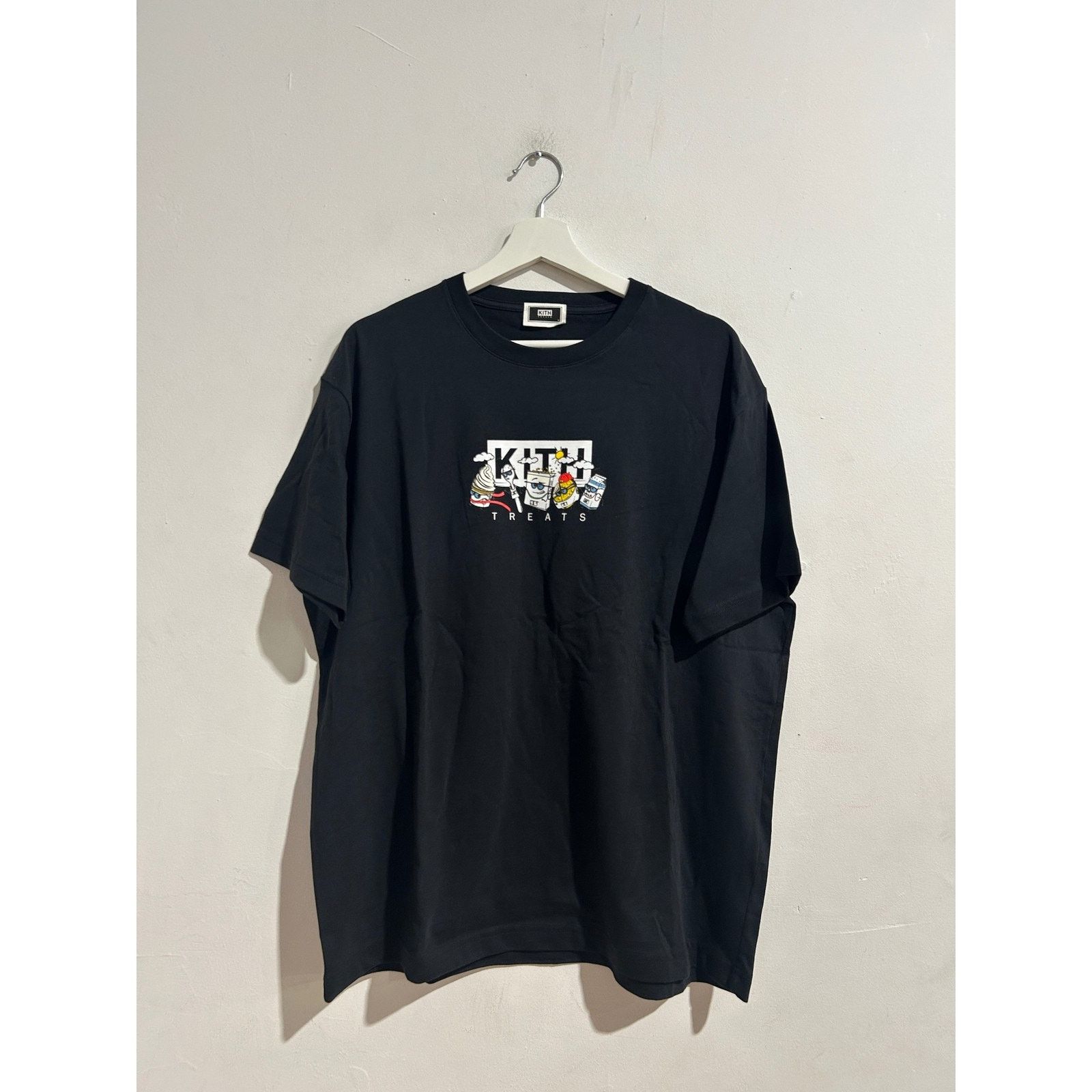 KITH TREATS SWIRLATHON TEE 'BLACK' SIZE LARGE NEW