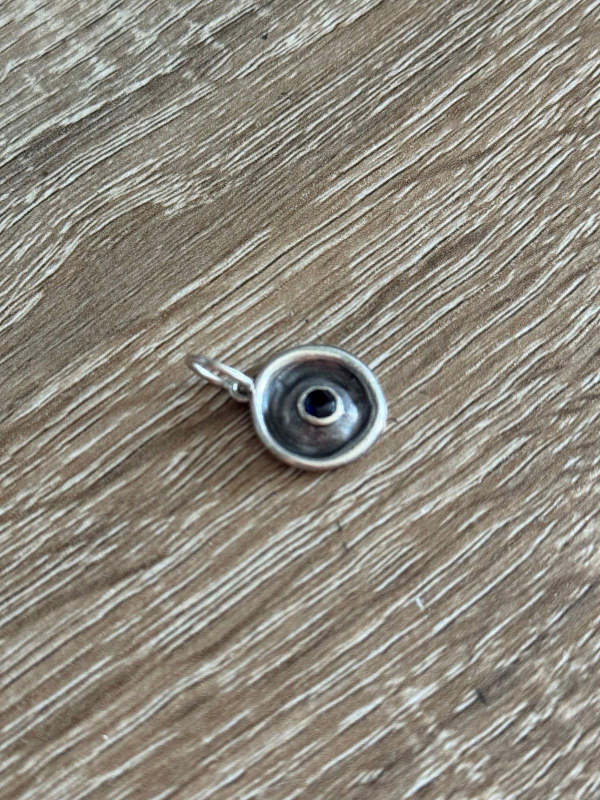 Designer Waxing poetic 925 sterling Sapphire pendant Size ONE SIZE - 3 Thumbnail