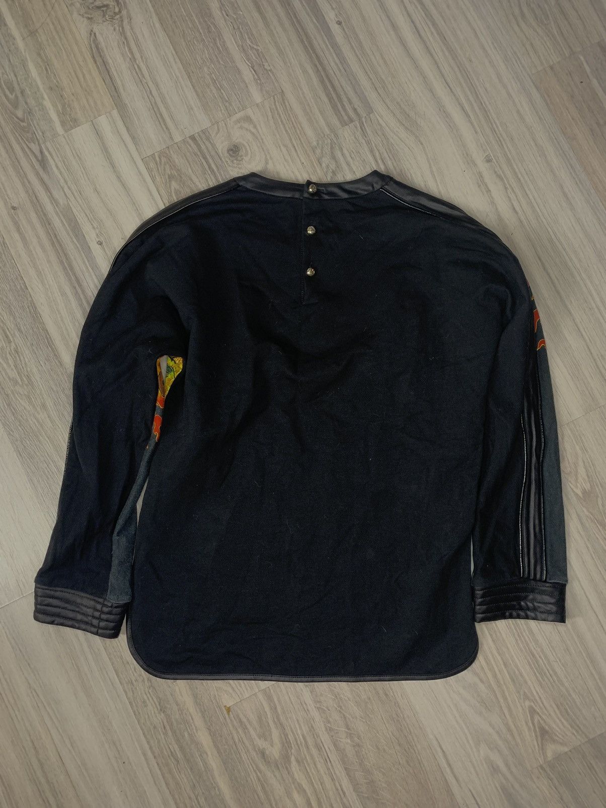 Roberto Cavalli × Vintage Roberto Cavalli Faded Long Sleeve Size XS / US 0-2 / IT 36-38 - 6 Thumbnail