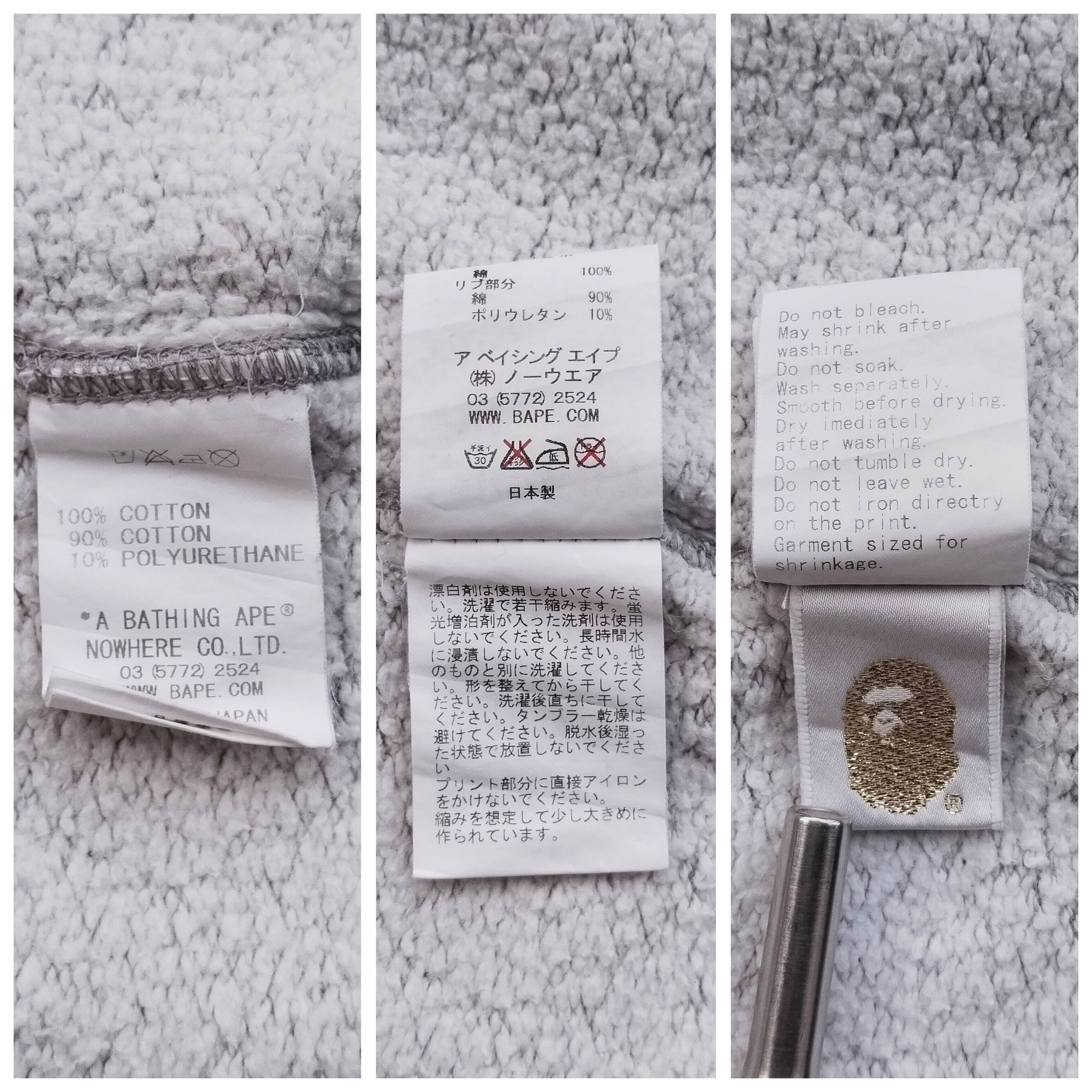 Bape 2010 Bape Stencil Pullover Hoodie Size US M / EU 48-50 / 2 - 6 Thumbnail