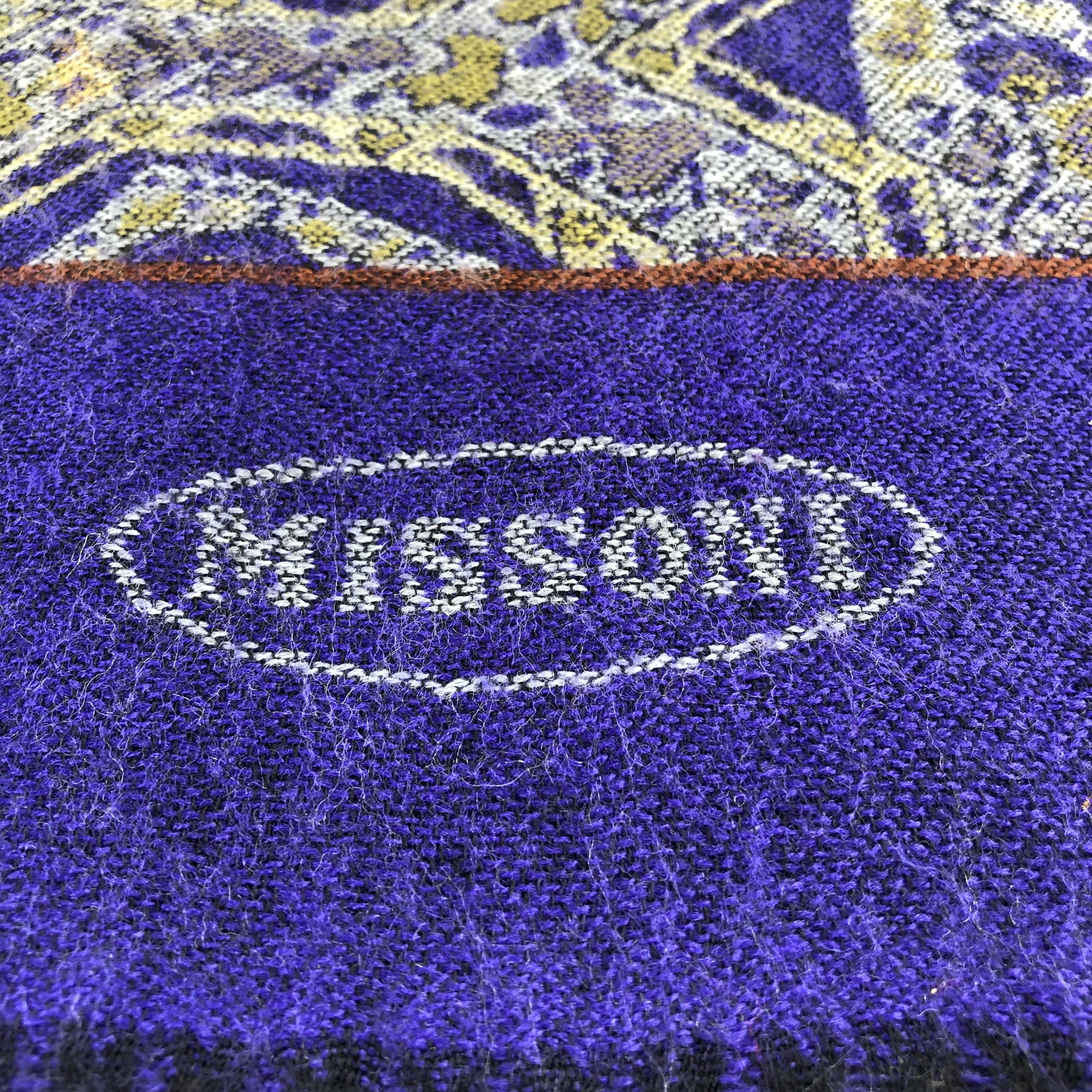 Missoni Missoni Baroque Wool Scarf Muffler V749 Size ONE SIZE - 4 Thumbnail