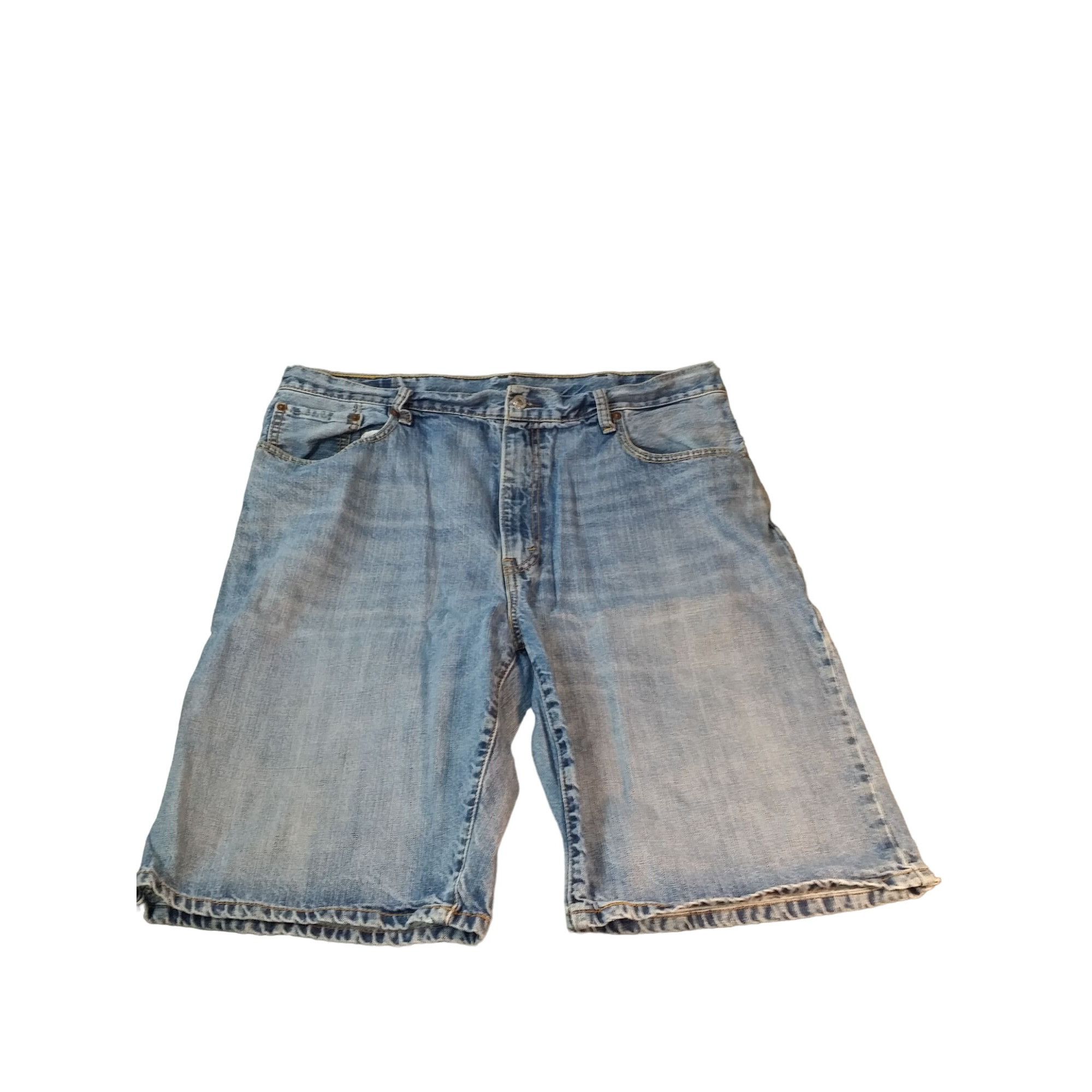 Levi's Levi's 569 Denim Shorts Men Sz 38 Blue Mid Length Summer Eve Size US 38 / EU 54 - 1 Thumbnail