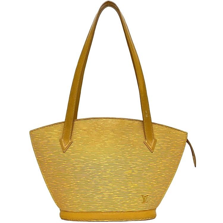 Louis Vuitton LOUIS VUITTON Tote Bag Yellow Leather Size ONE SIZE - 1 Thumbnail