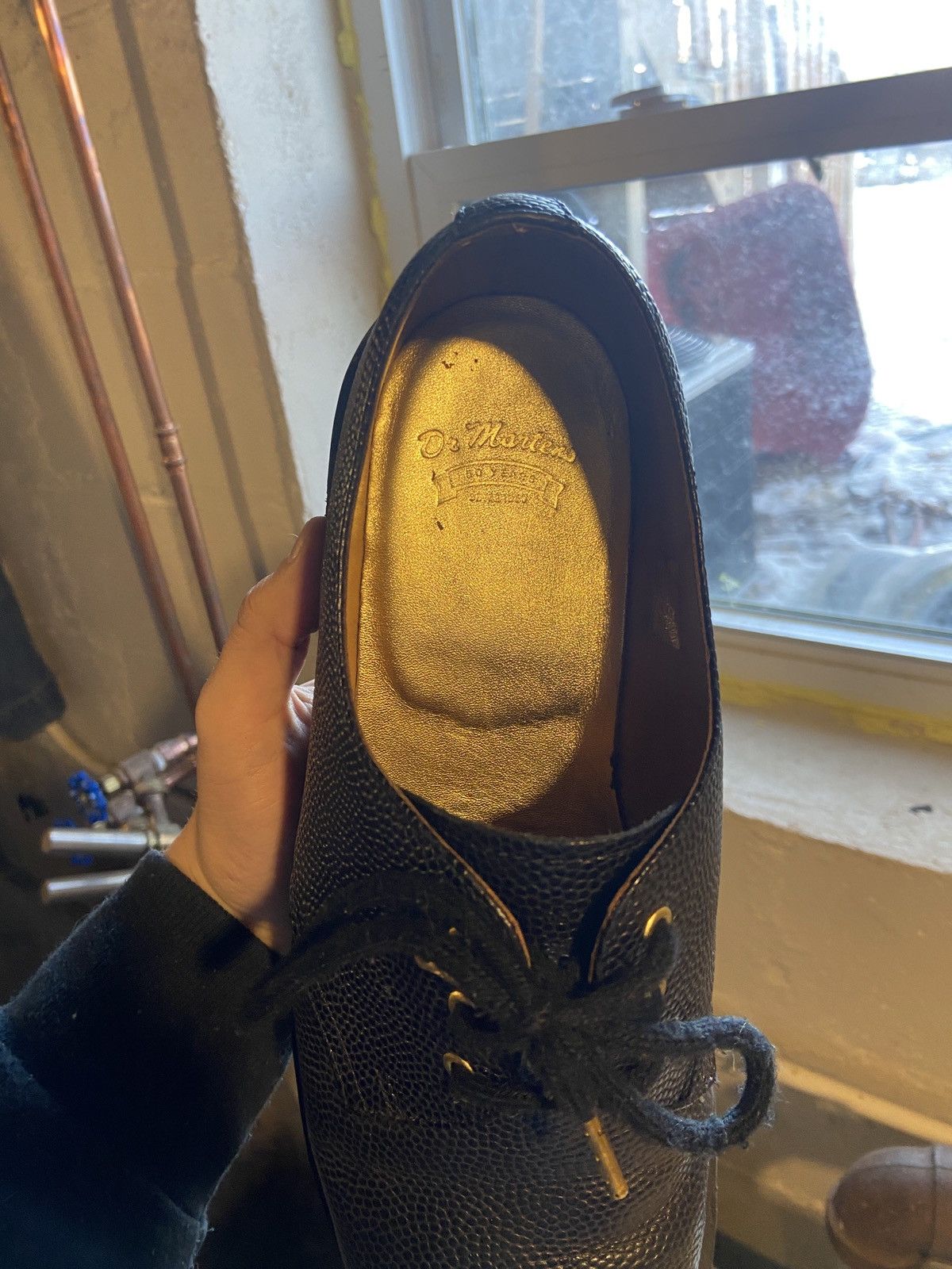 Dr. Martens Doc Marten black 1461 special 50th anniversary edition Size US 10 / EU 43 - 3 Thumbnail