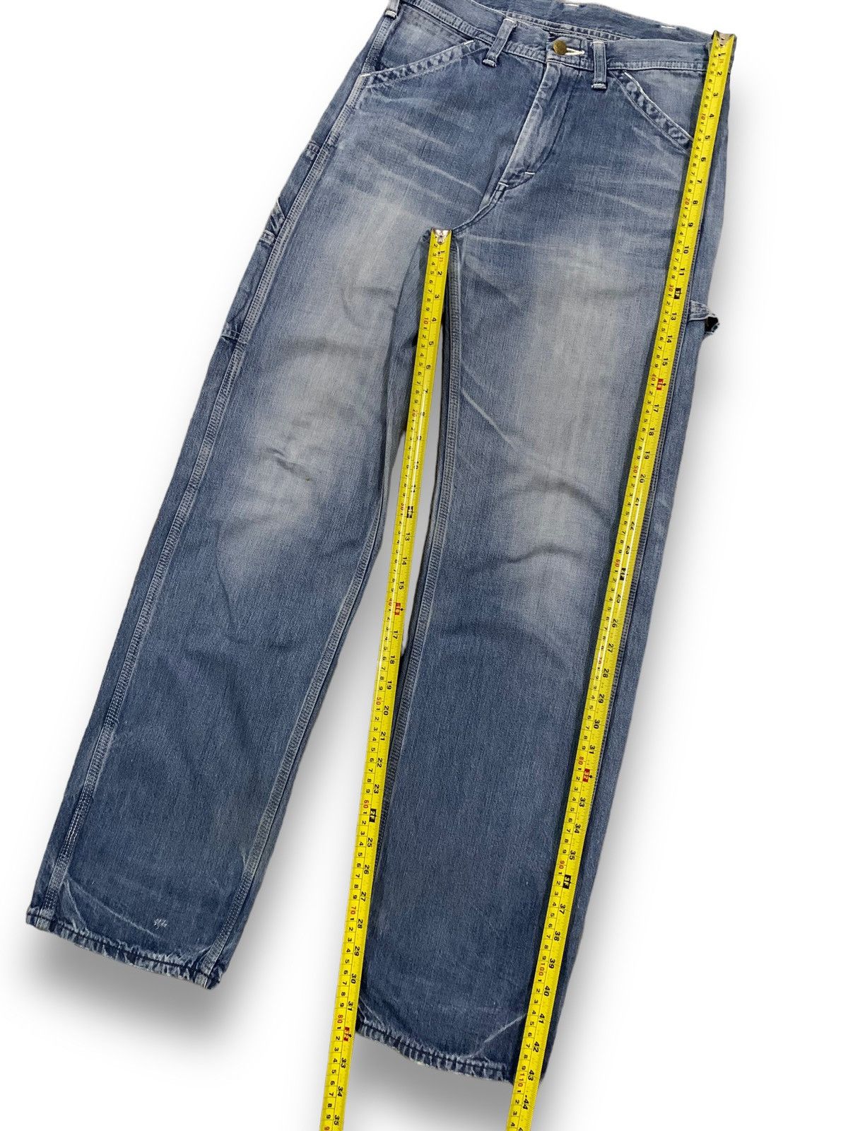 Lee Vintage 70s Lee Union Made Loose Fit Carpenter Jeans Repro Size US 30 / EU 46 - 17 Thumbnail