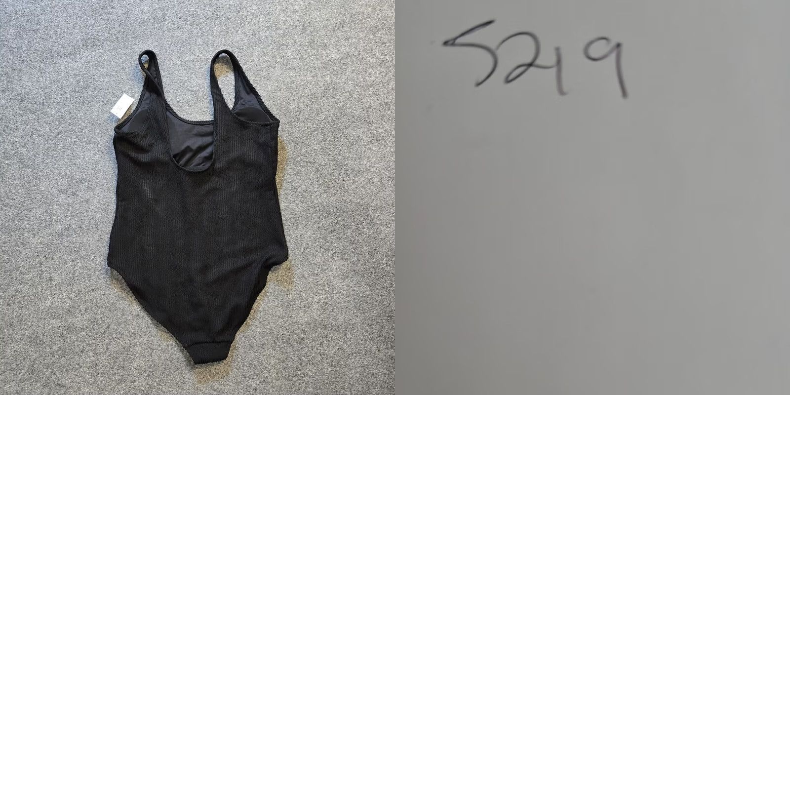 Old Navy Old Navy One Piece Women Large Black Ribbed Stretch Resort Capsule Swimsuit Regular Size XS? No, keep as L. Size ONE SIZE - 8 Thumbnail