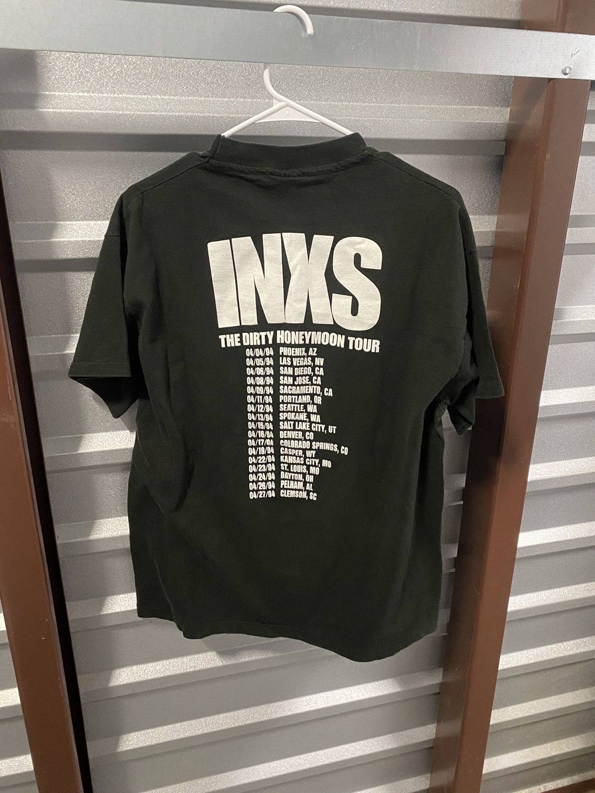 Band Tees × Vintage 1993 INXS Dirty Honeymoon Tour Shirt Size US XL / EU 56 / 4 - 3 Thumbnail