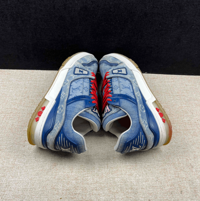 Louis Vuitton Louis Vuitton low-top sneakers 41.5 Size US 8.5 / EU 41-42 - 6 Thumbnail