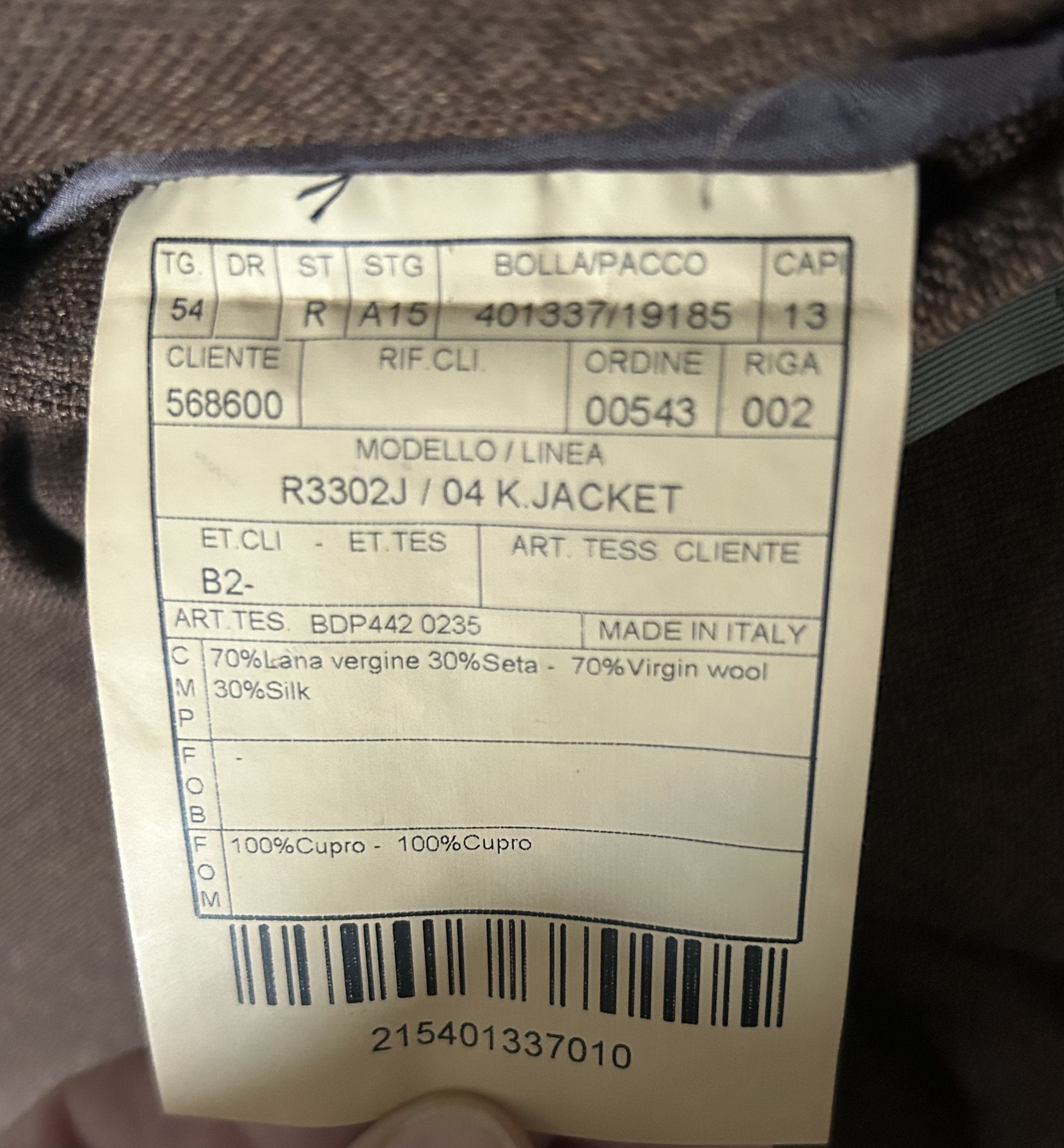 Boglioli 4. Boglioli K Jacket Size 44R - 3 Thumbnail