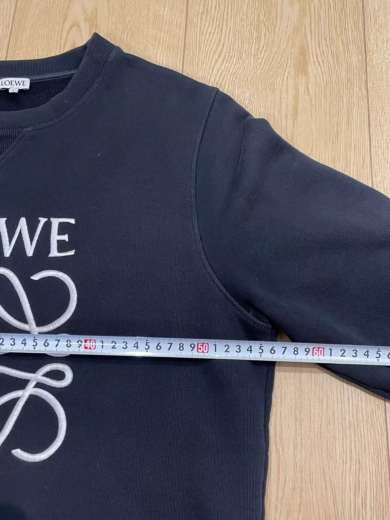 Loewe LOEWE Black embroidered hoodie Size XL / US 12-14 / IT 48-50 - 7 Thumbnail