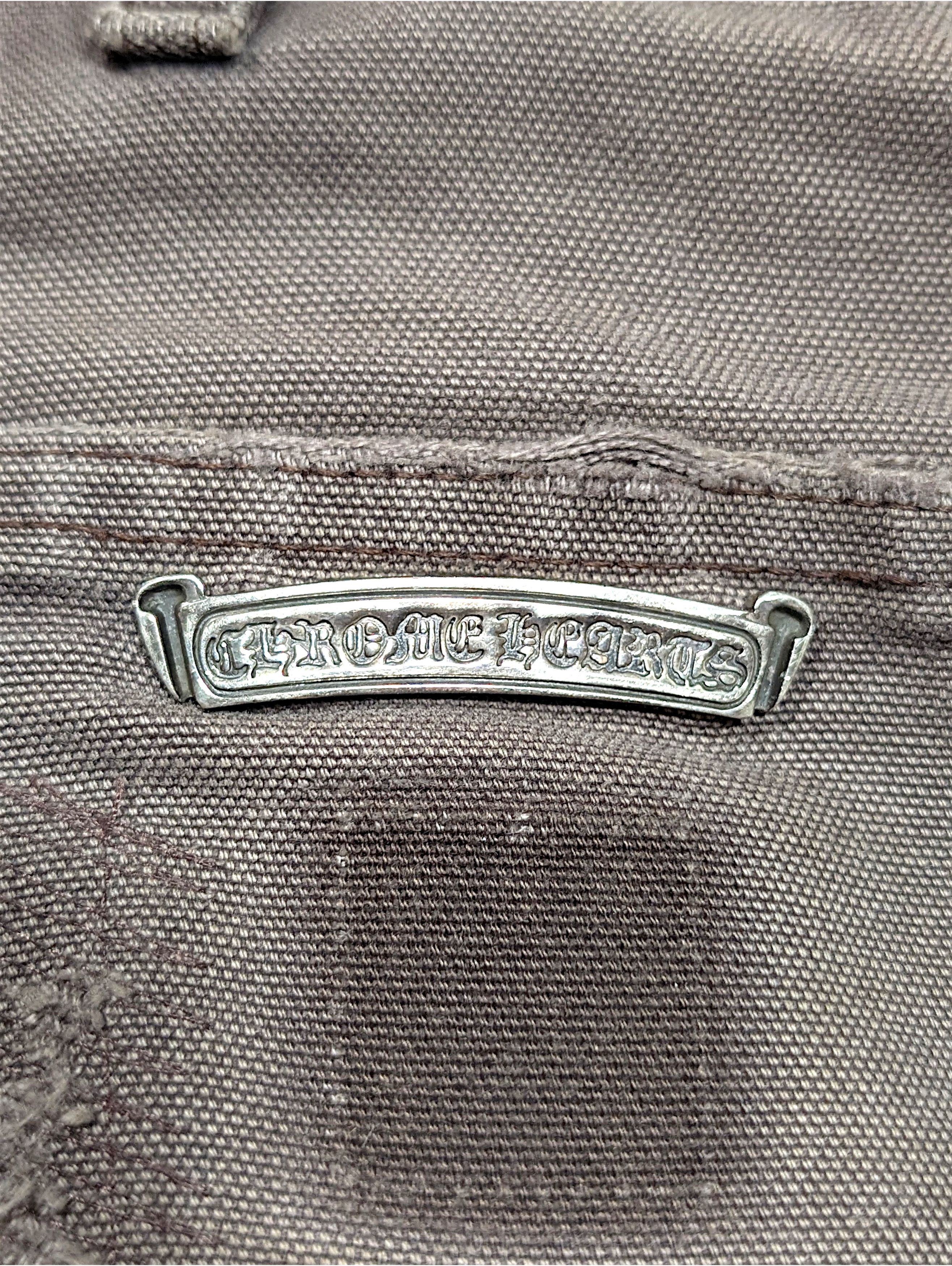 Chrome Hearts Chrome Hearts Vegas Carhartt Star Patch Double Knee Brown Size US 33 - 5 Thumbnail