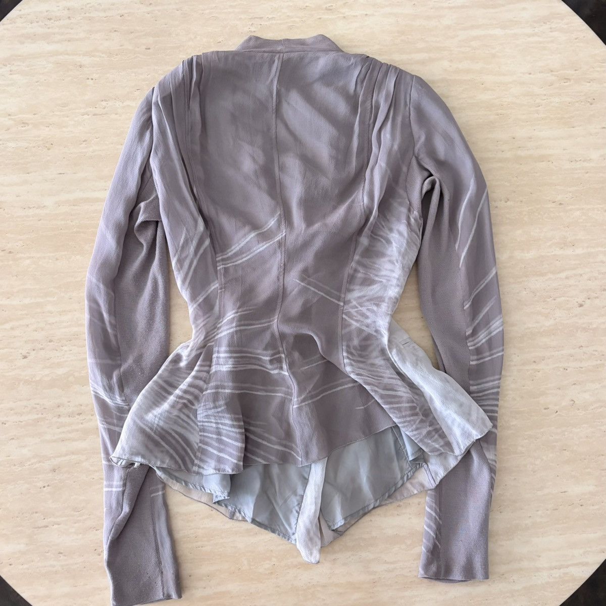 Rick Owens Rick Owens Silk Draped Wrap Blazer Jacket IT48 Made in Italy Size M / US 6-8 / IT 42-44 - 2 Thumbnail