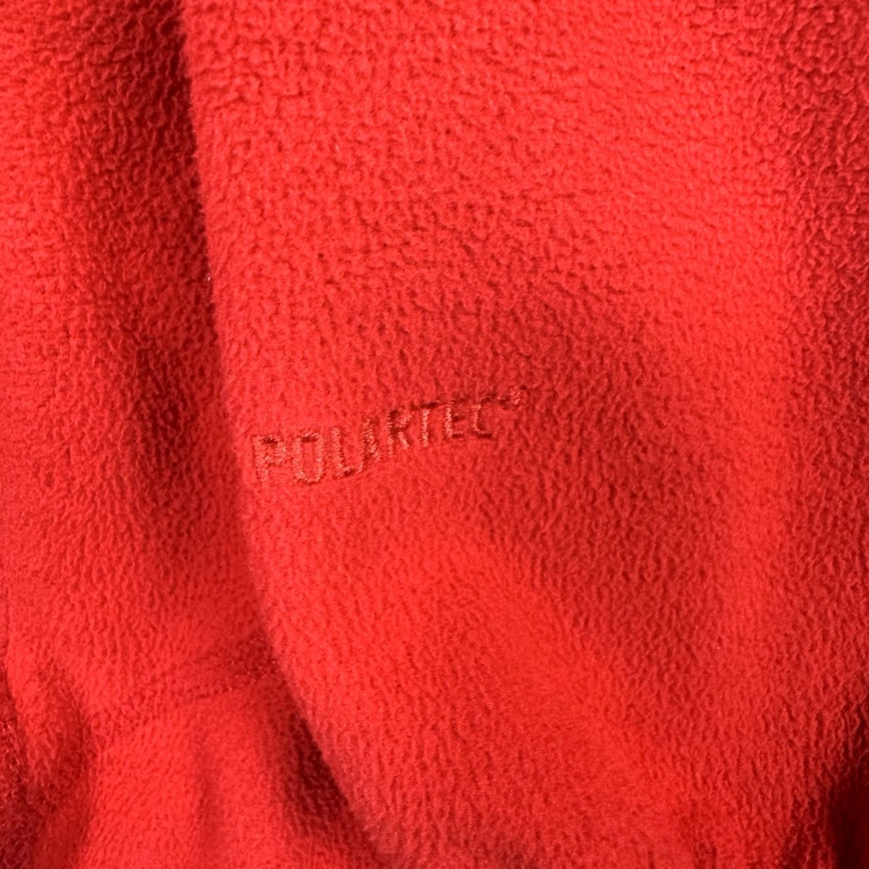 Vintage L.L. Bean Jacket Womens 3X Fleece Polartec Full Zip Synch Waist Outdoor Hike Red 0GCG2 Mens Womens Girls Boys Size XXL / US 16-18 / IT 52-54 - 4 Thumbnail