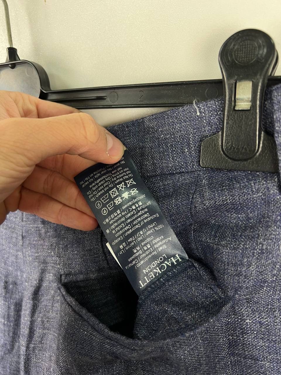 Hackett Hackett NEW luxury linen pant size 31 Size US 31 - 3 Thumbnail