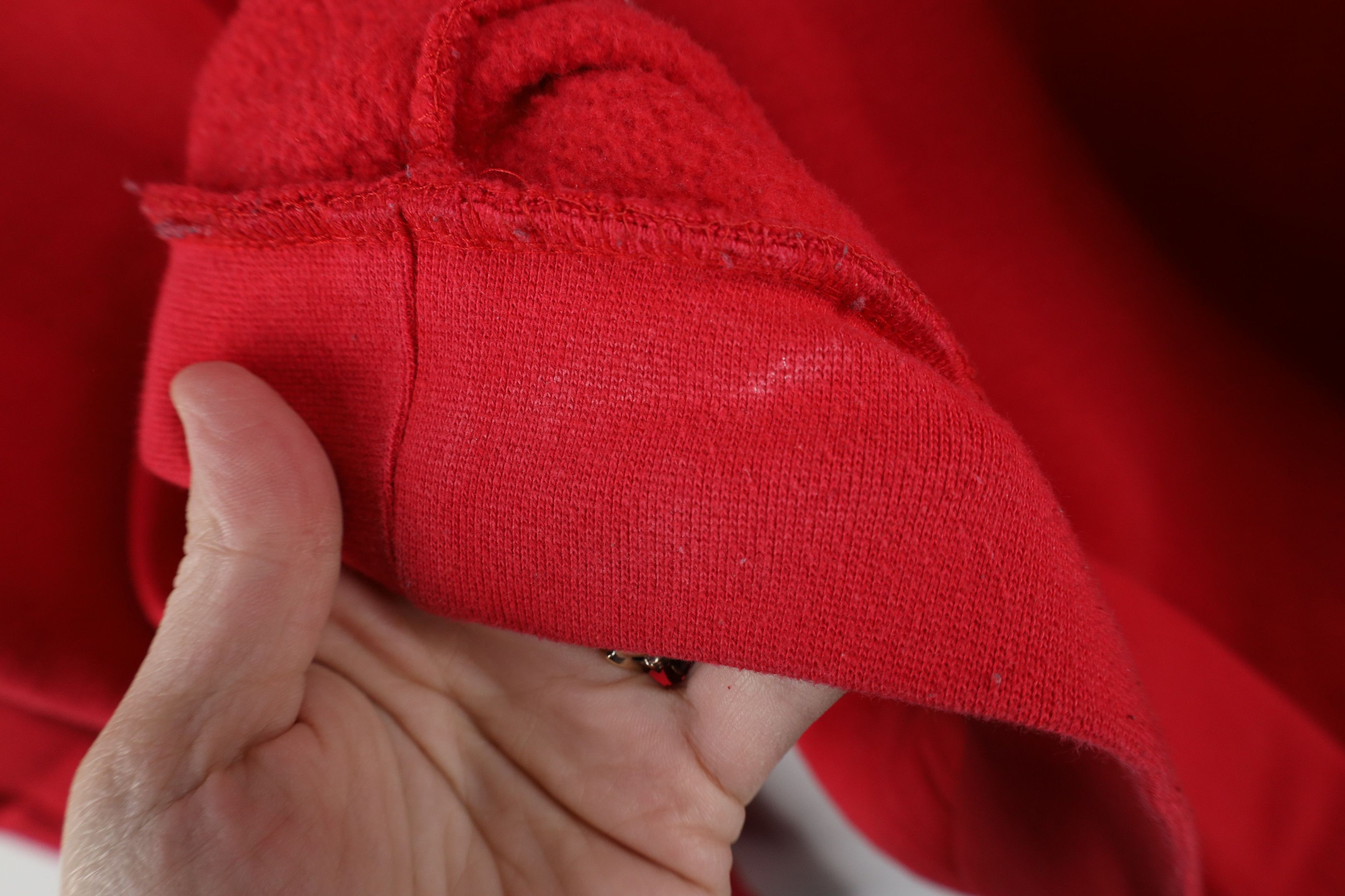 Champion × Vintage Vintage Champion Ohio State University Football Hoodie Red Size US XL / EU 56 / 4 - 16 Thumbnail
