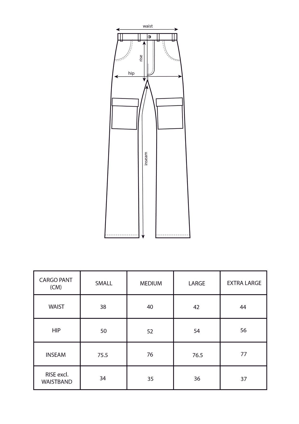 Ojardorf O. FILES Cargo Pant (Vintage Black) Size US 34 / EU 50 - 7 Thumbnail