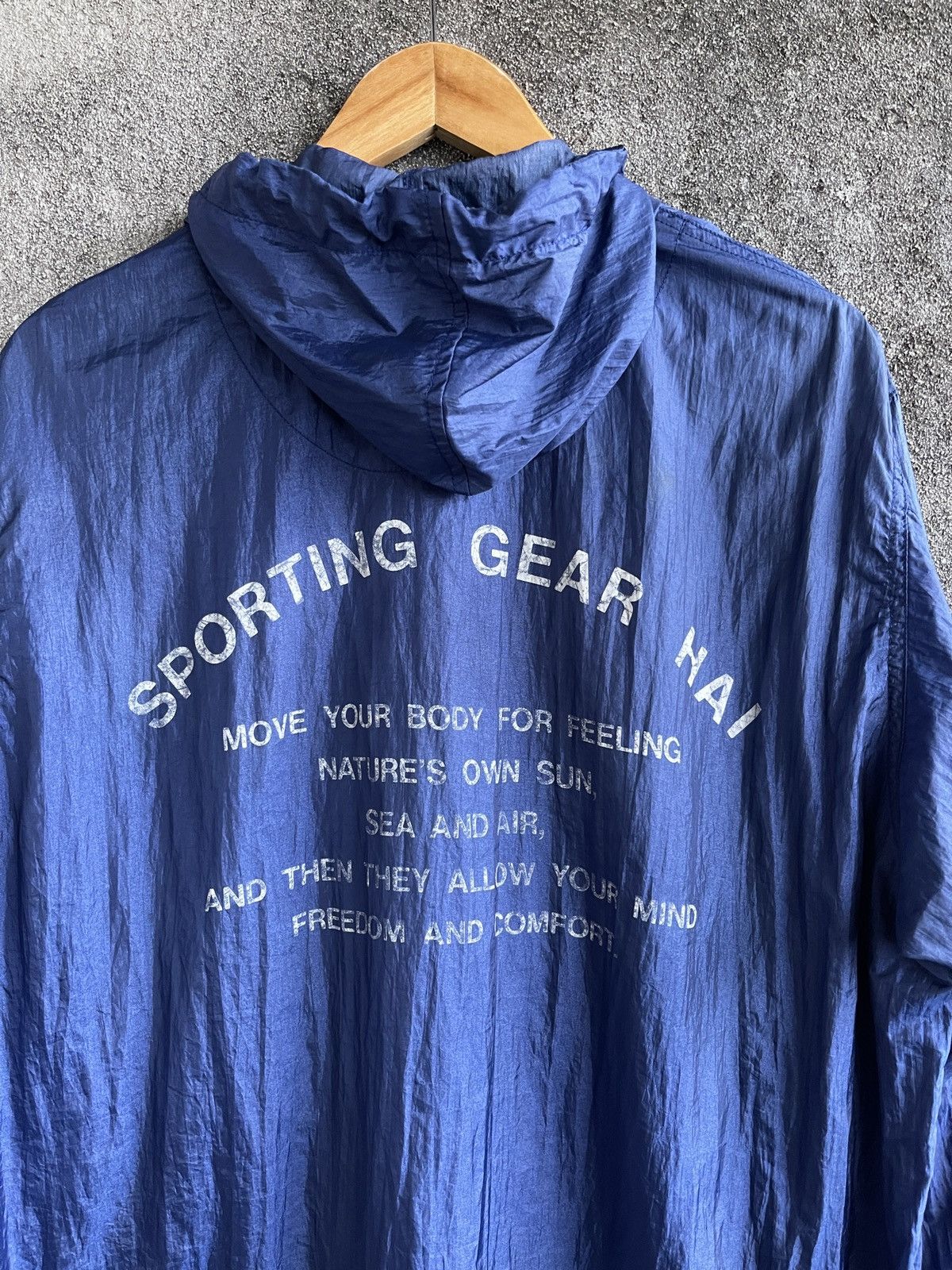 Hai Sporting Gear × Issey Miyake × Vintage Last Drop🔥Vtg Hai Sporting Gear Issey Miyake Light Jacket Size US L / EU 52-54 / 3 - 7 Thumbnail