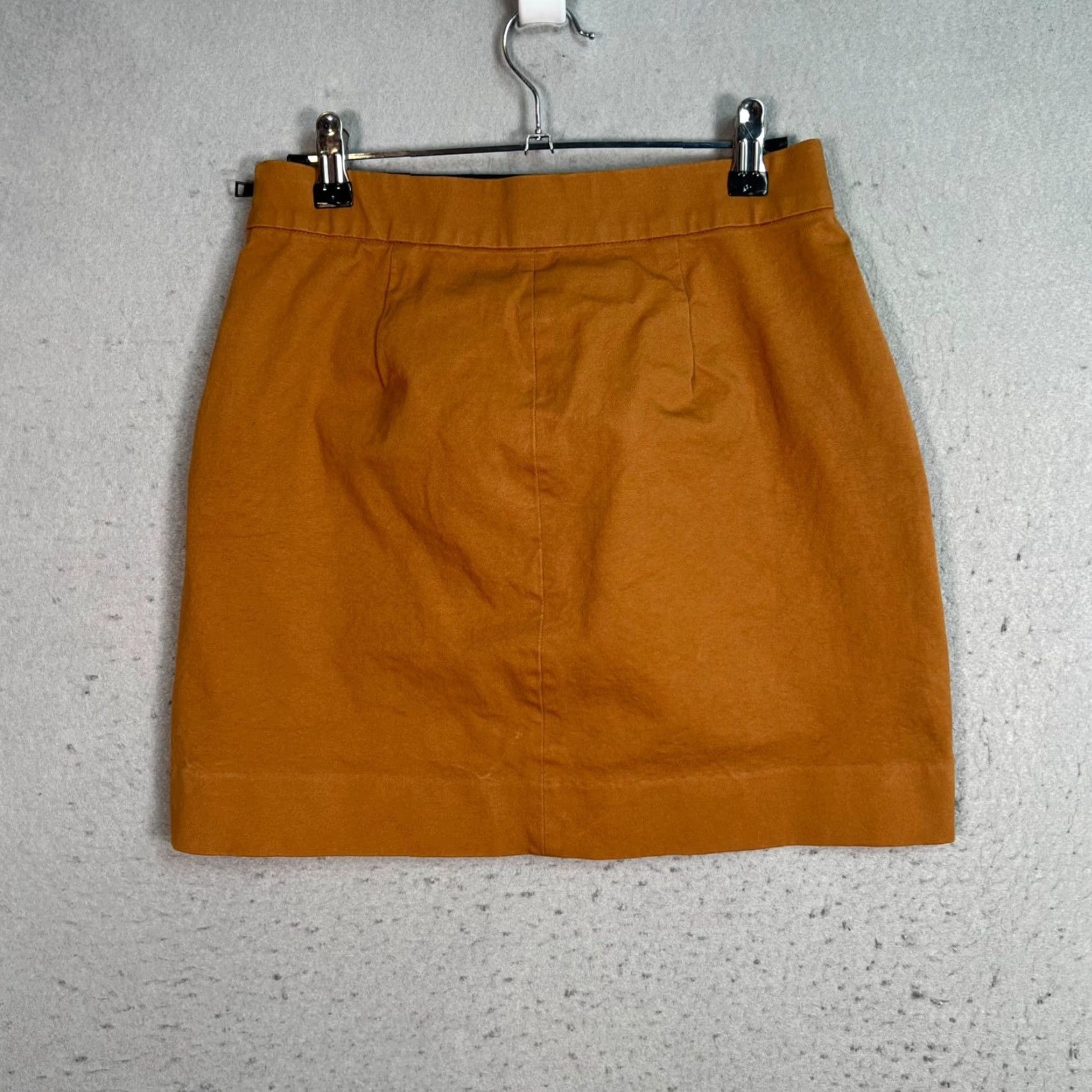 Everlane VINTAGE Everlane Women’s Brown Mini Skirt Size 2 Cotton Blend Casual Short Pockets Size 26" / US 2 / IT 38 - 2 Thumbnail