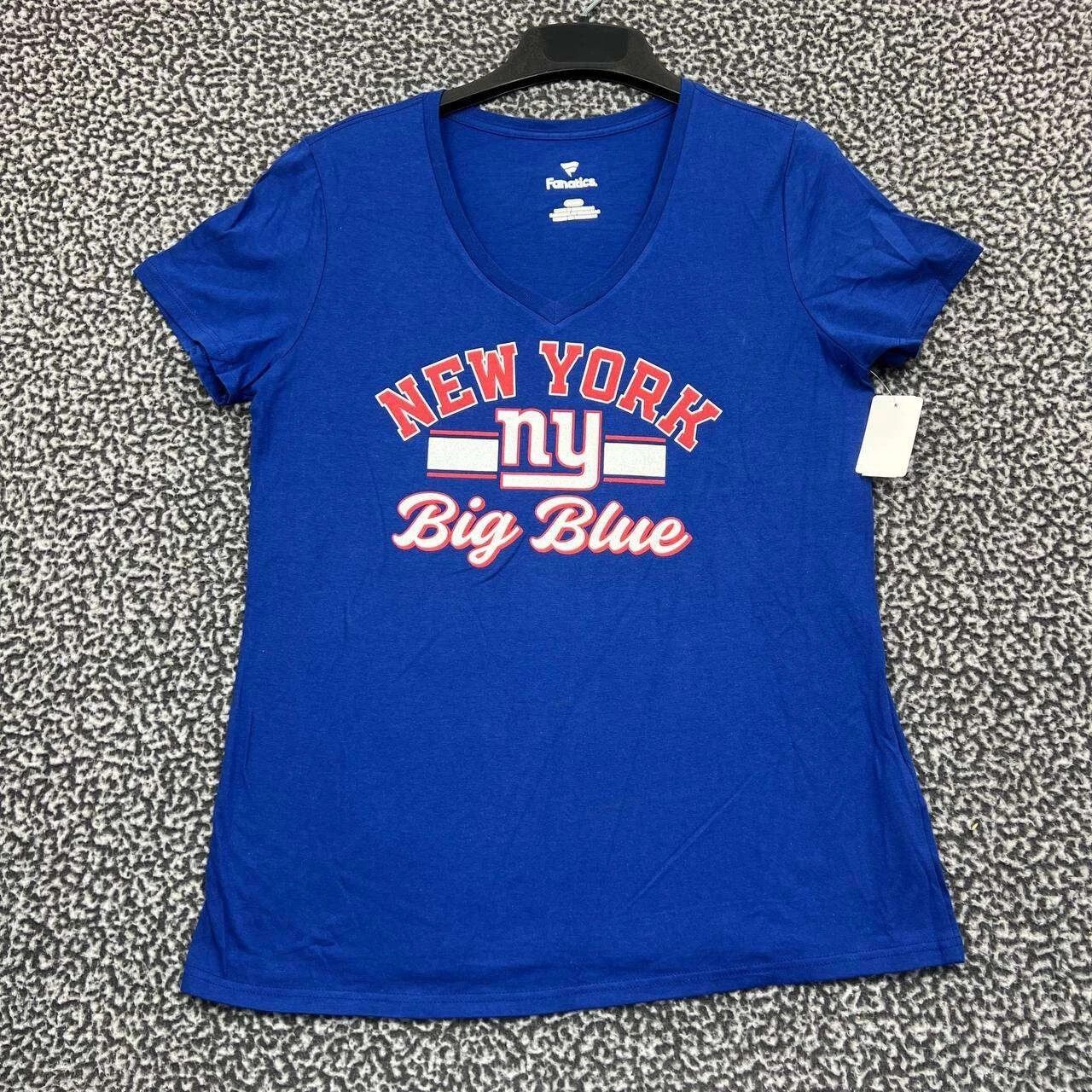 Other New York Giants Shirt Women Fanatics Short Sleeve V-Neck M Size M / US 6-8 / IT 42-44 - 1 Thumbnail