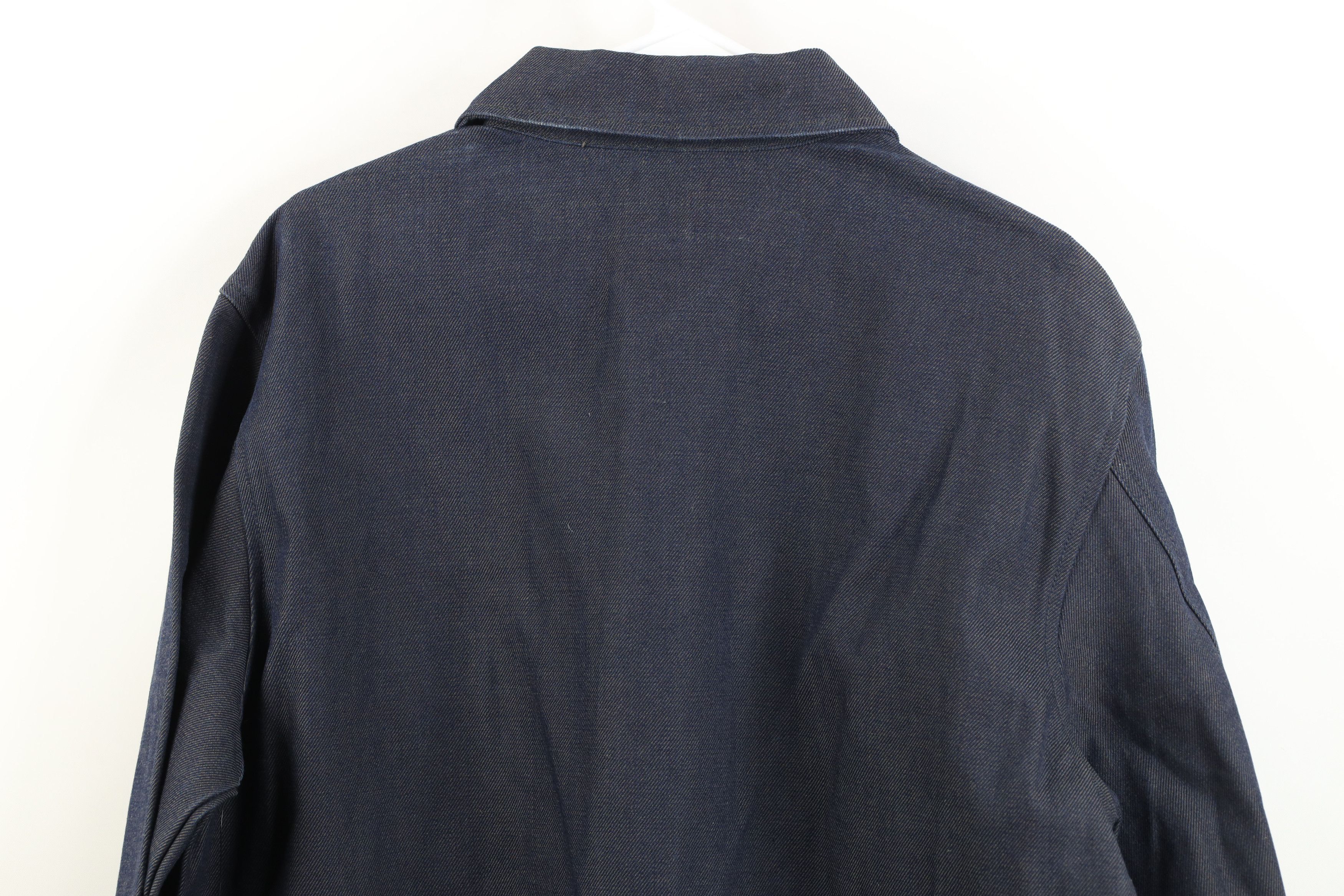 Marithe + Francois Girbaud Deadstock Vintage 90s Marithe Francois Girbaud Collar Jacket Size US M / EU 48-50 / 2 - 14 Thumbnail