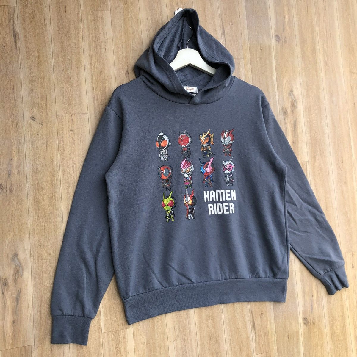 Japanese Brand Vintage Y2K Bandai Apparel Kamen Rider Hoodie Sweatshirt Size US M / EU 48-50 / 2 - 2 Thumbnail