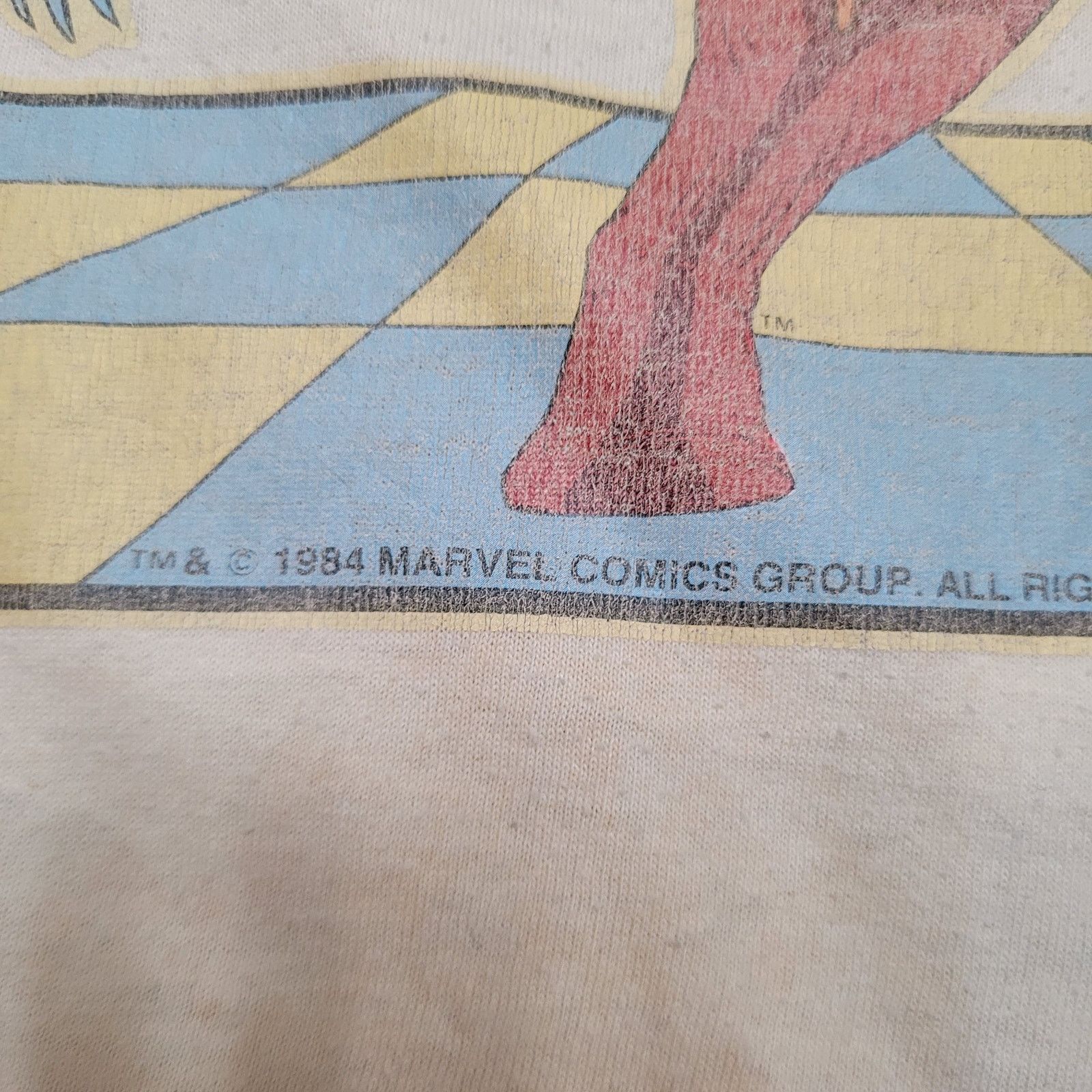 Vintage VTG 1984 X-Men Wolverine Marvel T-Shirt Mens Medium USA Size US M / EU 48-50 / 2 - 4 Thumbnail