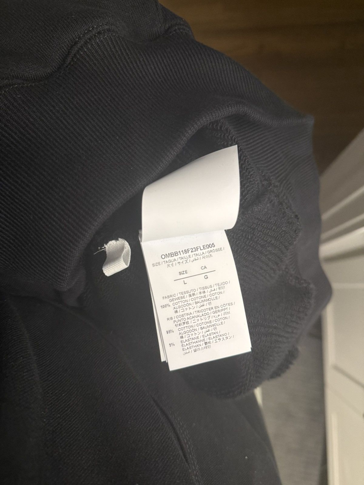 Off-White Off-White Moon Tab Oversized Hoodie Size US L / EU 52-54 / 3 - 7 Thumbnail