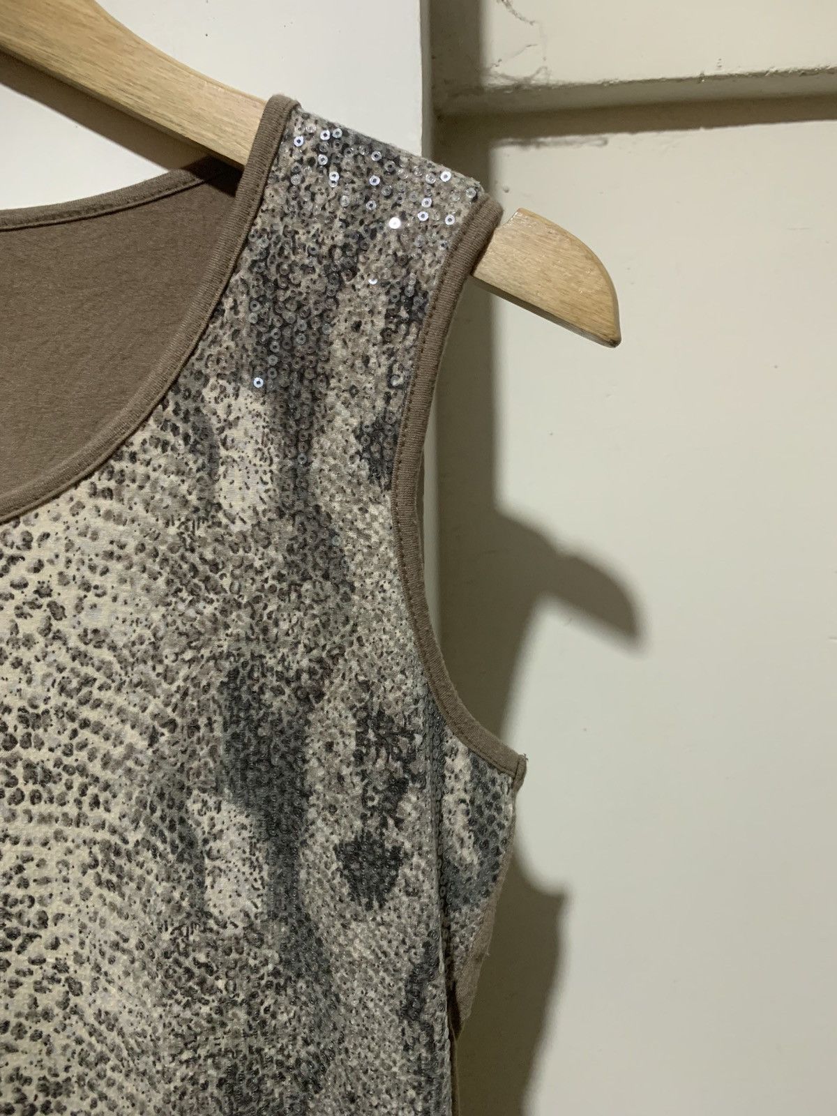 Japanese Brand Japanese SnakeSkin Maison Margiela helmut lang Style TankTop Size US M / EU 48-50 / 2 - 3 Thumbnail