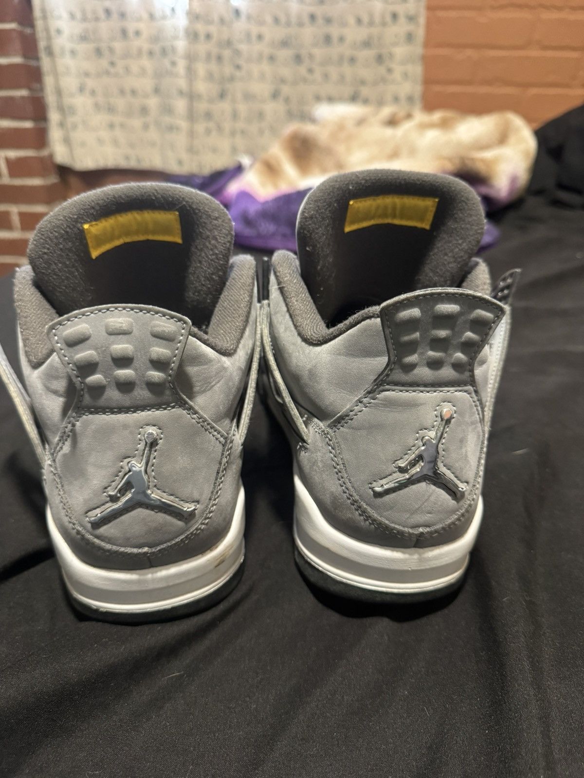 Nike Jordan 4 Retro Cool Grey Size US 10 / EU 43 - 2 Thumbnail