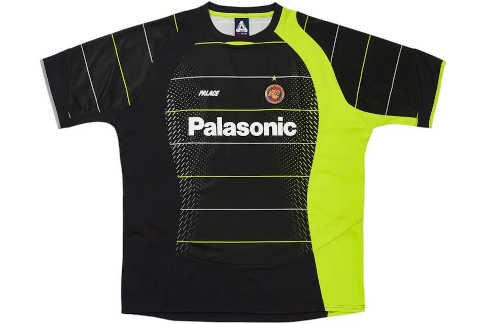 Palace Palace Frogger Tech Jersey Black size Large | Grailed