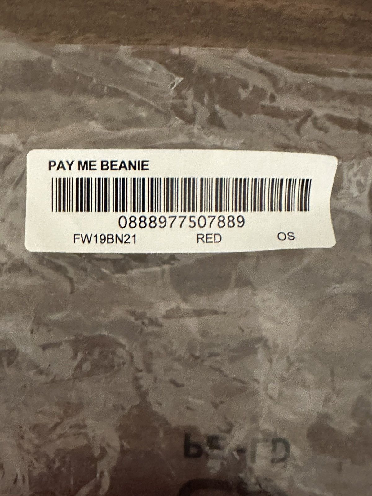 Supreme Pay Me Beanie Size ONE SIZE - 3 Thumbnail