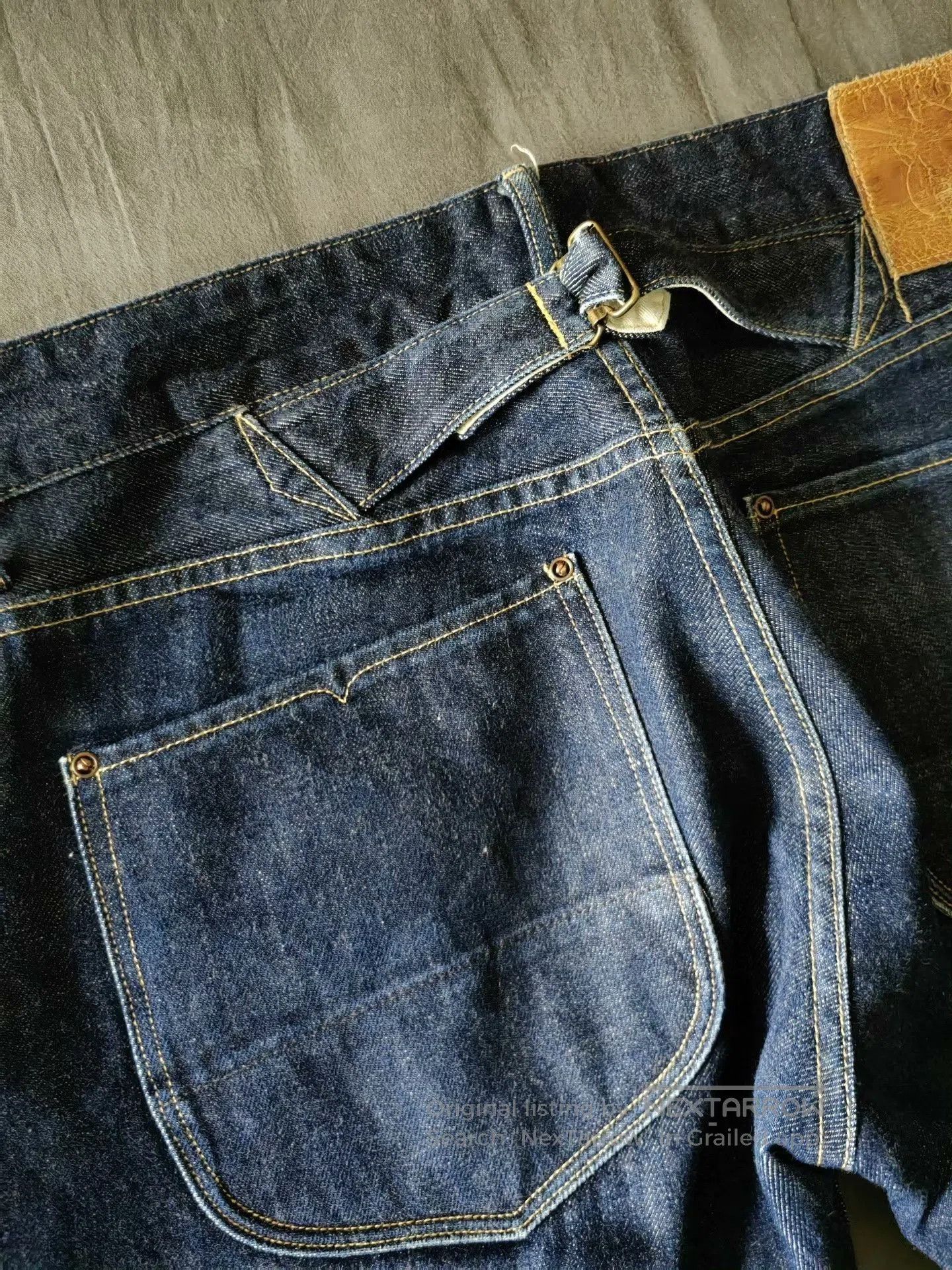 Rising Sun & Co. Rising Sun&Co 15oz Organic Selvedge Raw Jeans. Size US 32 / EU 48 - 8 Thumbnail