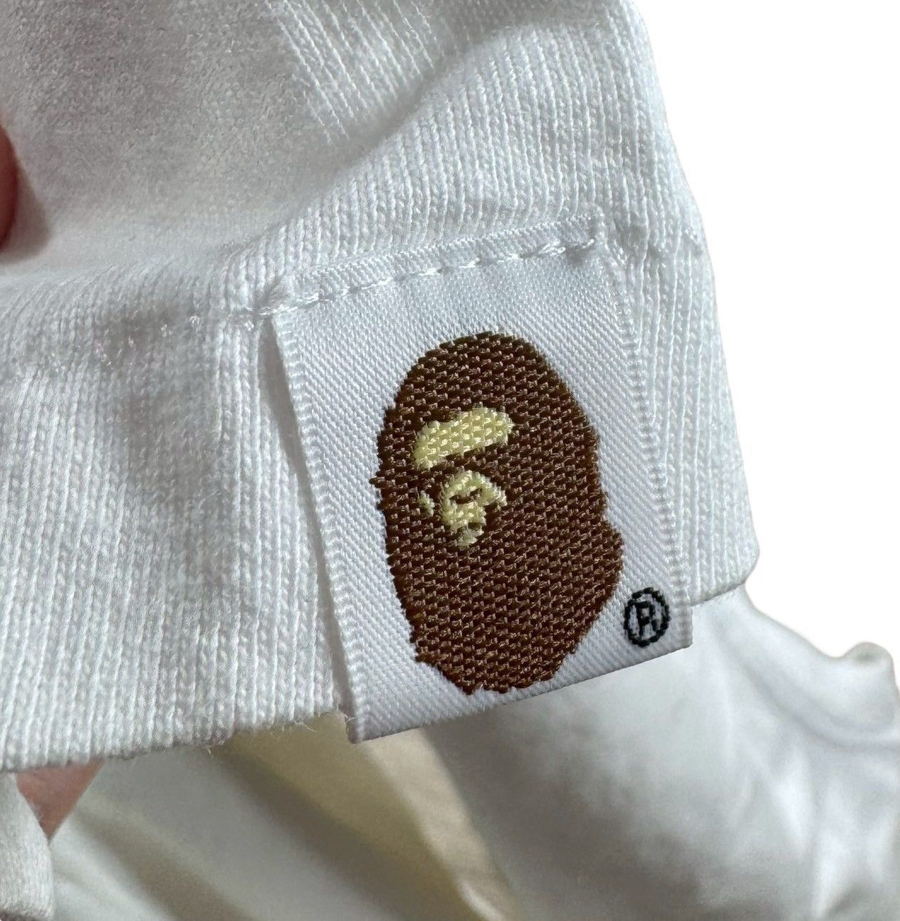 Bape BAPE Big Face T-shirts White Size US S / EU 44-46 / 1 - 4 Thumbnail