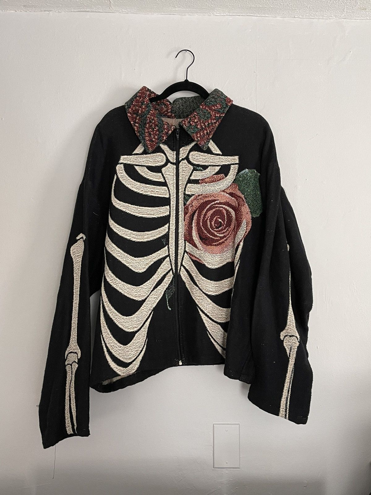 Other Constructed Garments Rose Ribcage Tapestry Jacket Size US XL / EU 56 / 4 - 1 Thumbnail