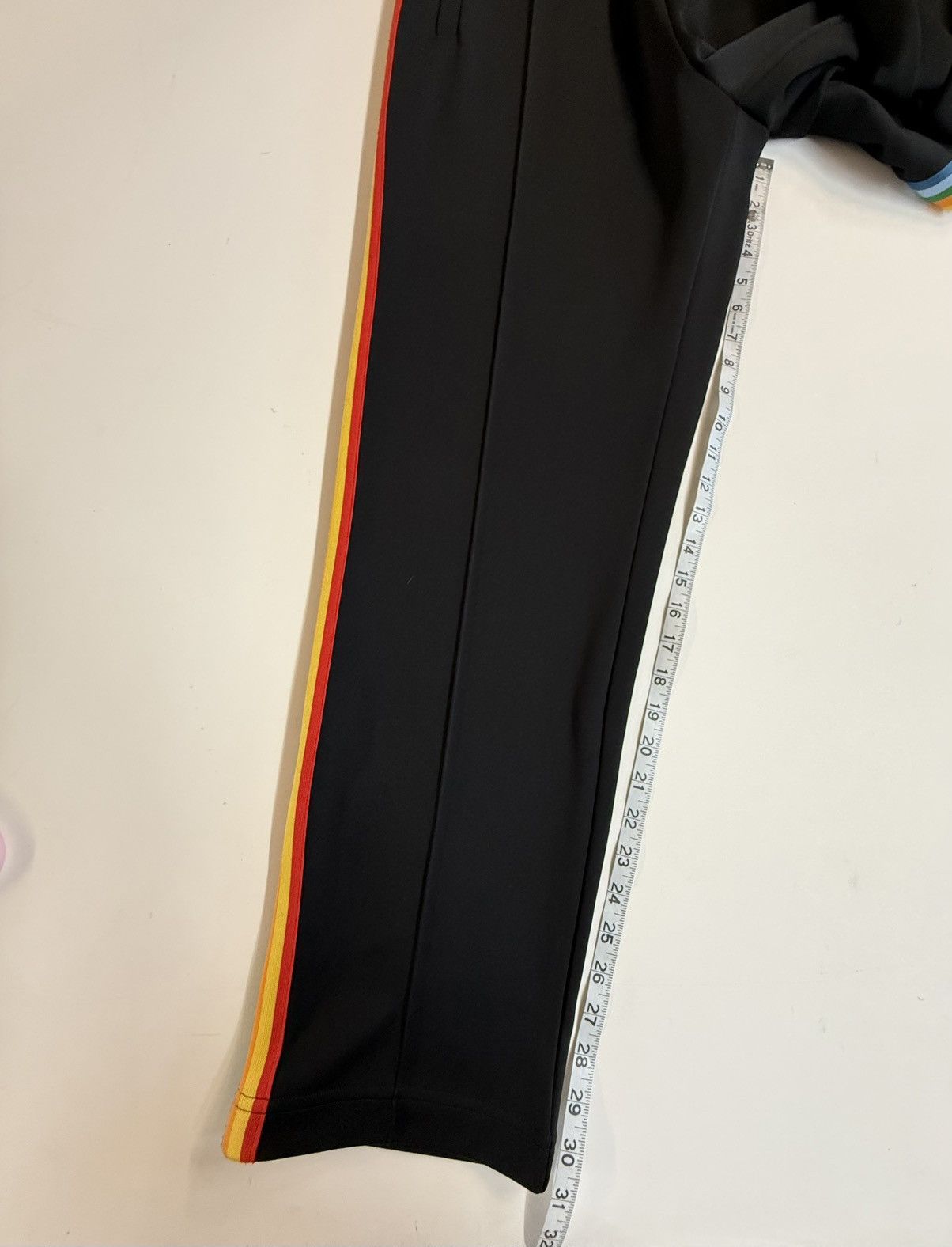 Palm Angels Palm Angels Rainbow Side Stripe Track Pants-Black Size US 34 / EU 50 - 22 Thumbnail