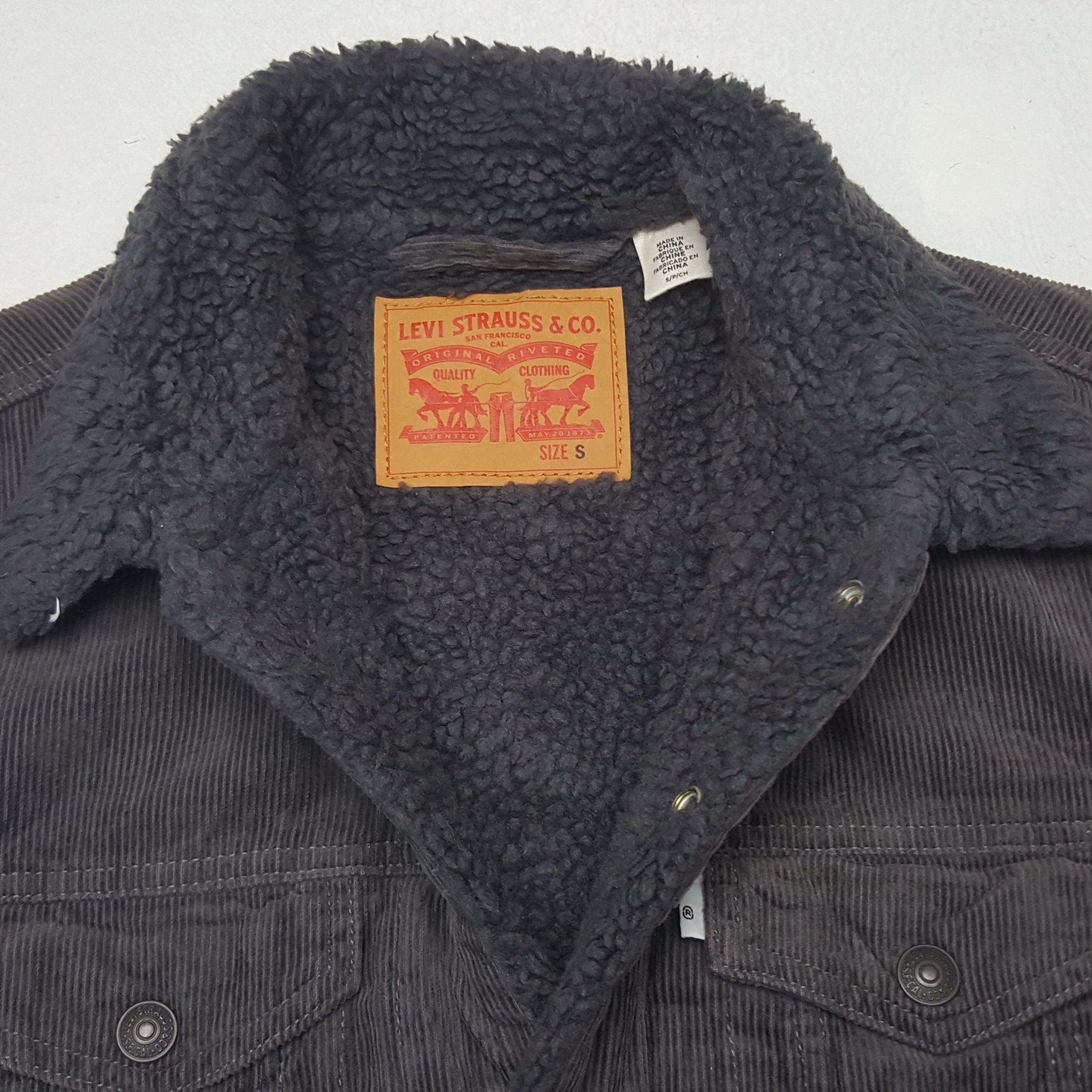 Levi's × Vintage Vintage Levi's American Winter Style Denim Jacket C79N25 Size US S / EU 44-46 / 1 - 4 Thumbnail
